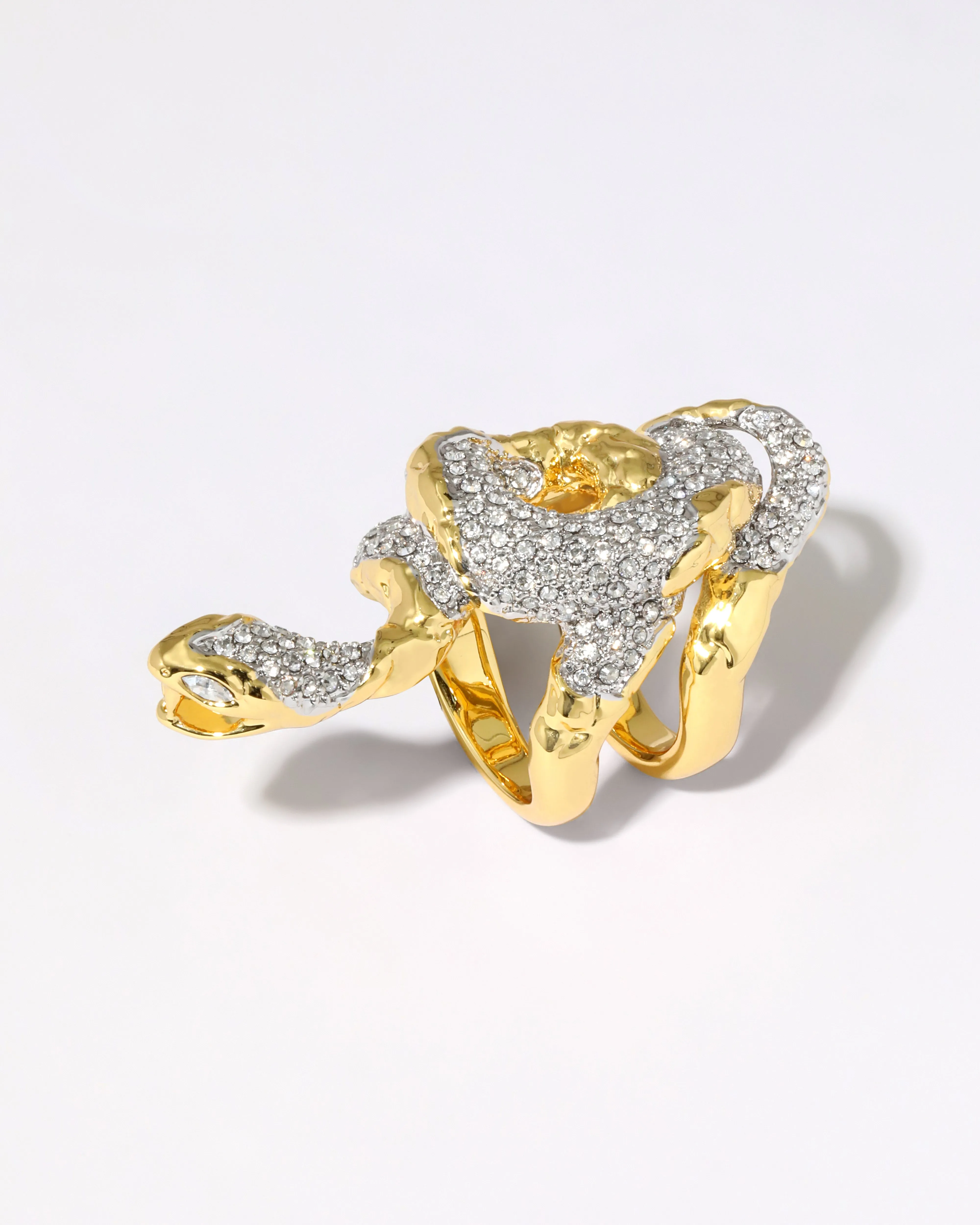 Serpent Crystal Pave Ring sold by Alexis Bittar product image thumbnail 3