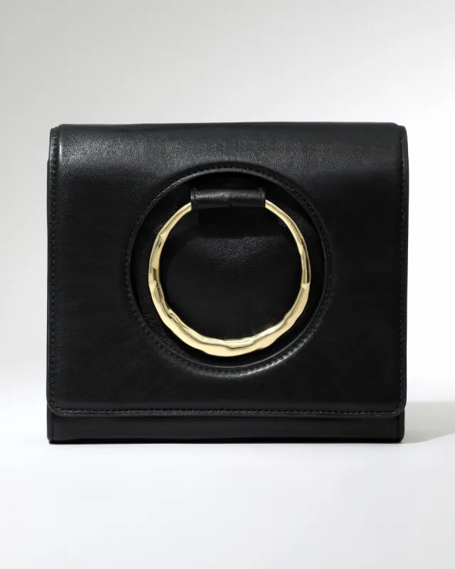 The Hunter Convertible Crossbody Bag- Black sold by Alexis Bittar