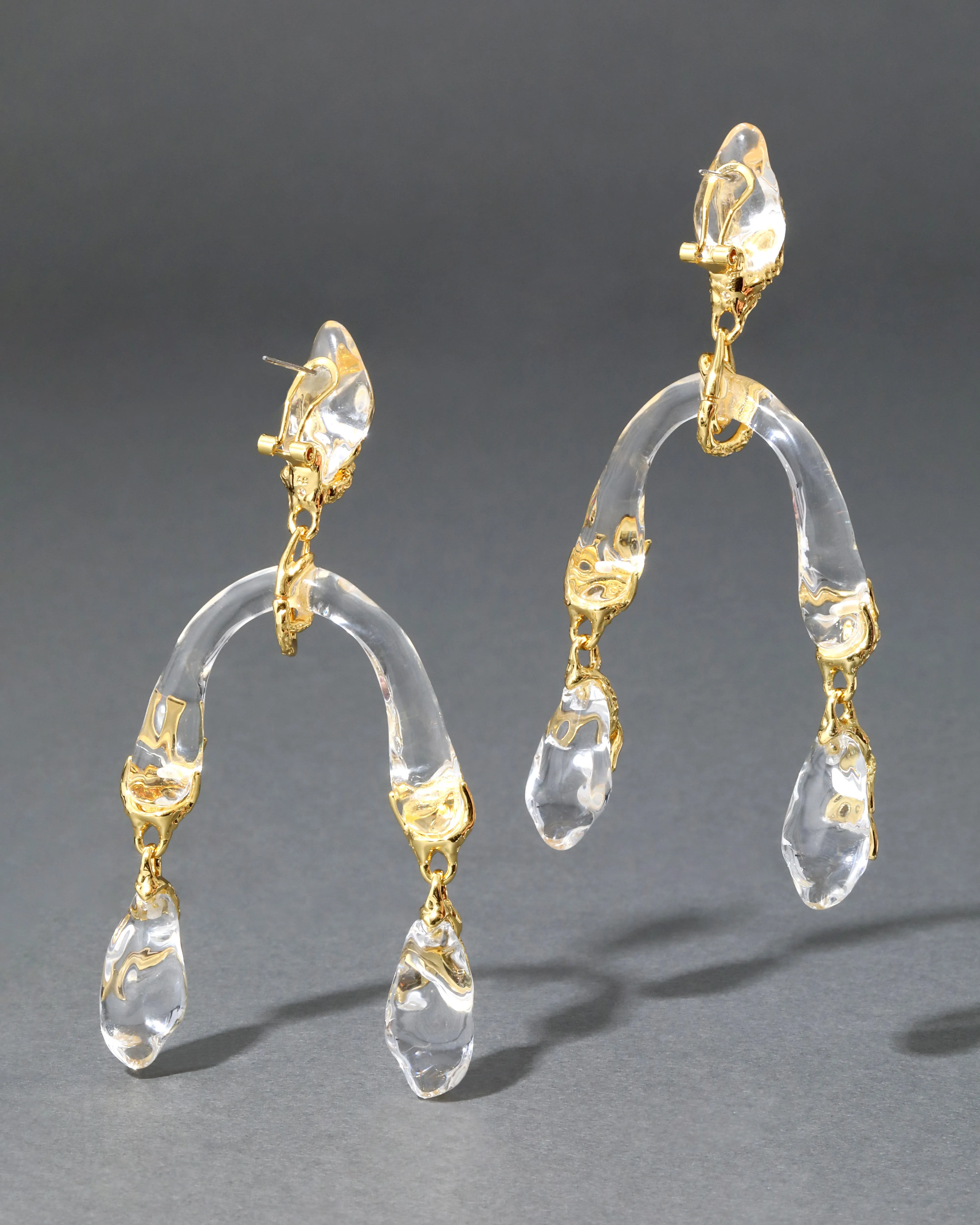 Liquid Vine Lucite Mobile Earring sold by Alexis Bittar product image thumbnail 4
