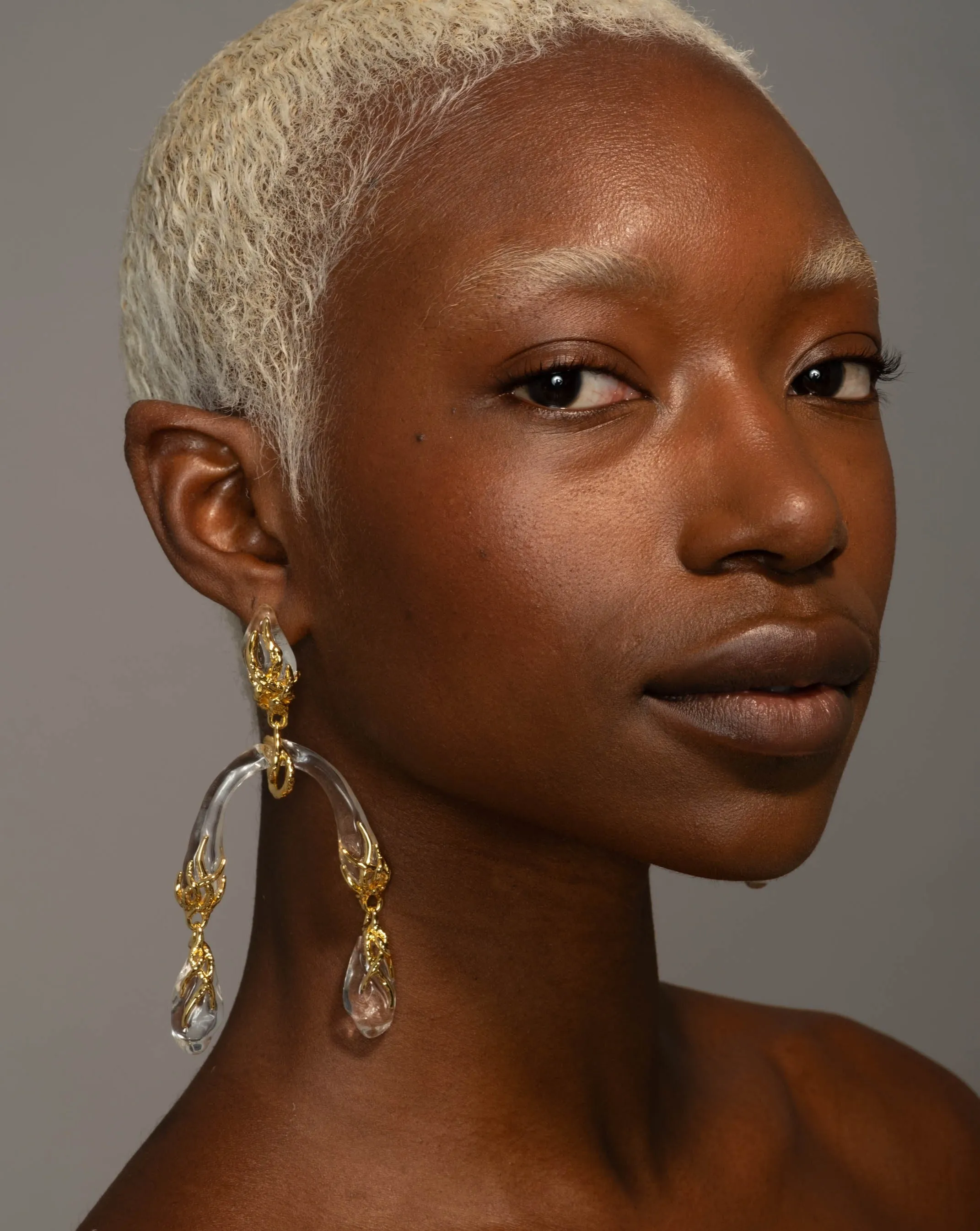 Liquid Vine Lucite Mobile Earring sold by Alexis Bittar product image thumbnail 3