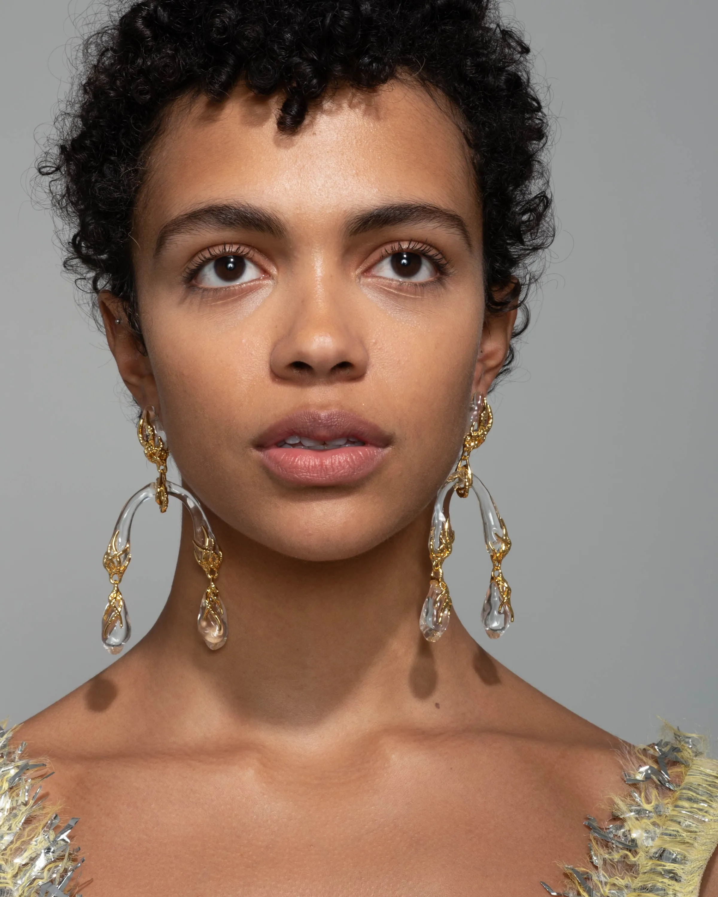 Liquid Vine Lucite Mobile Earring sold by Alexis Bittar product image thumbnail 5