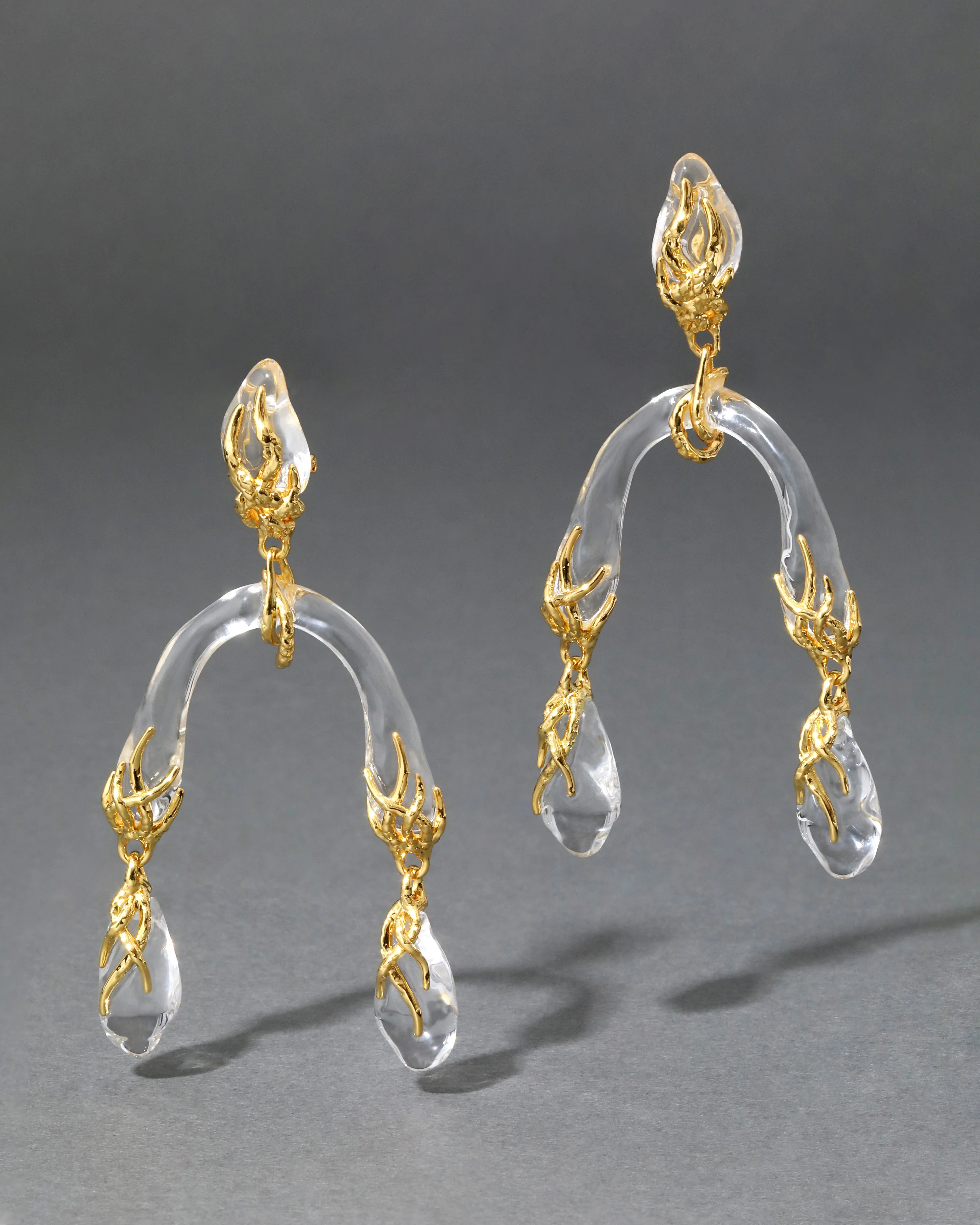 Liquid Vine Lucite Mobile Earring sold by Alexis Bittar
