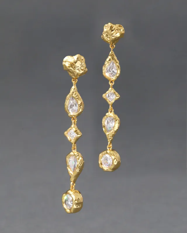 Asterales Nugget Dangling Post Drop Earring made by Alexis Bittar