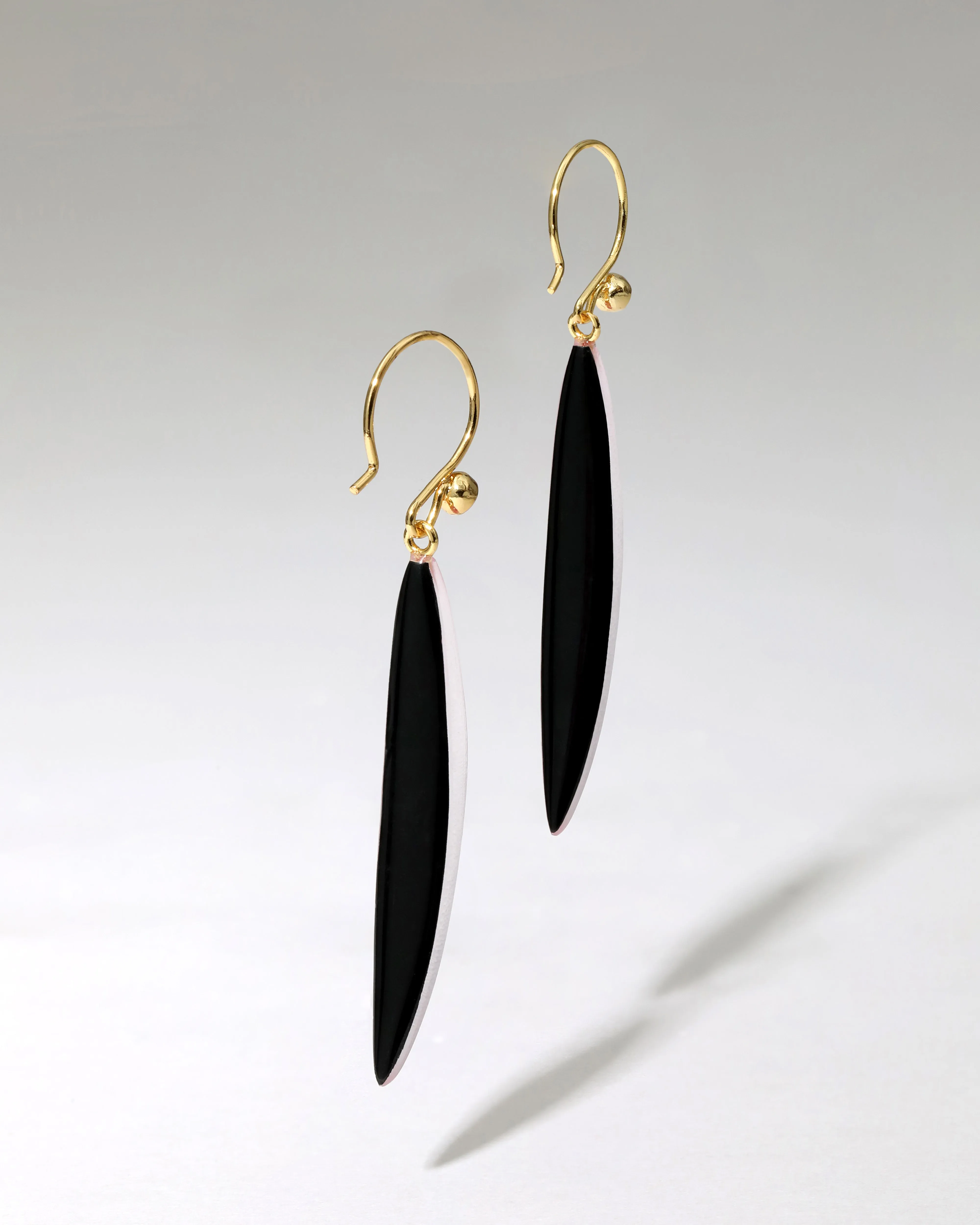 Lucite Sliver Wire Earring- Candy Pink sold by Alexis Bittar product image thumbnail 3