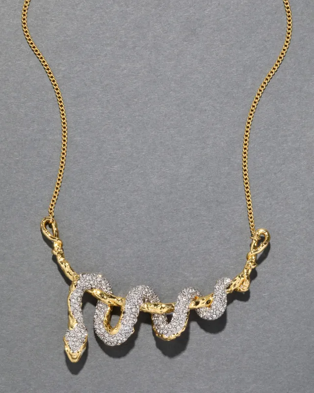 Coiled Serpent Necklace sold by Alexis Bittar