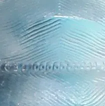 Serpent Lucite Bib Necklace- Azure sold by Alexis Bittar product image thumbnail 5