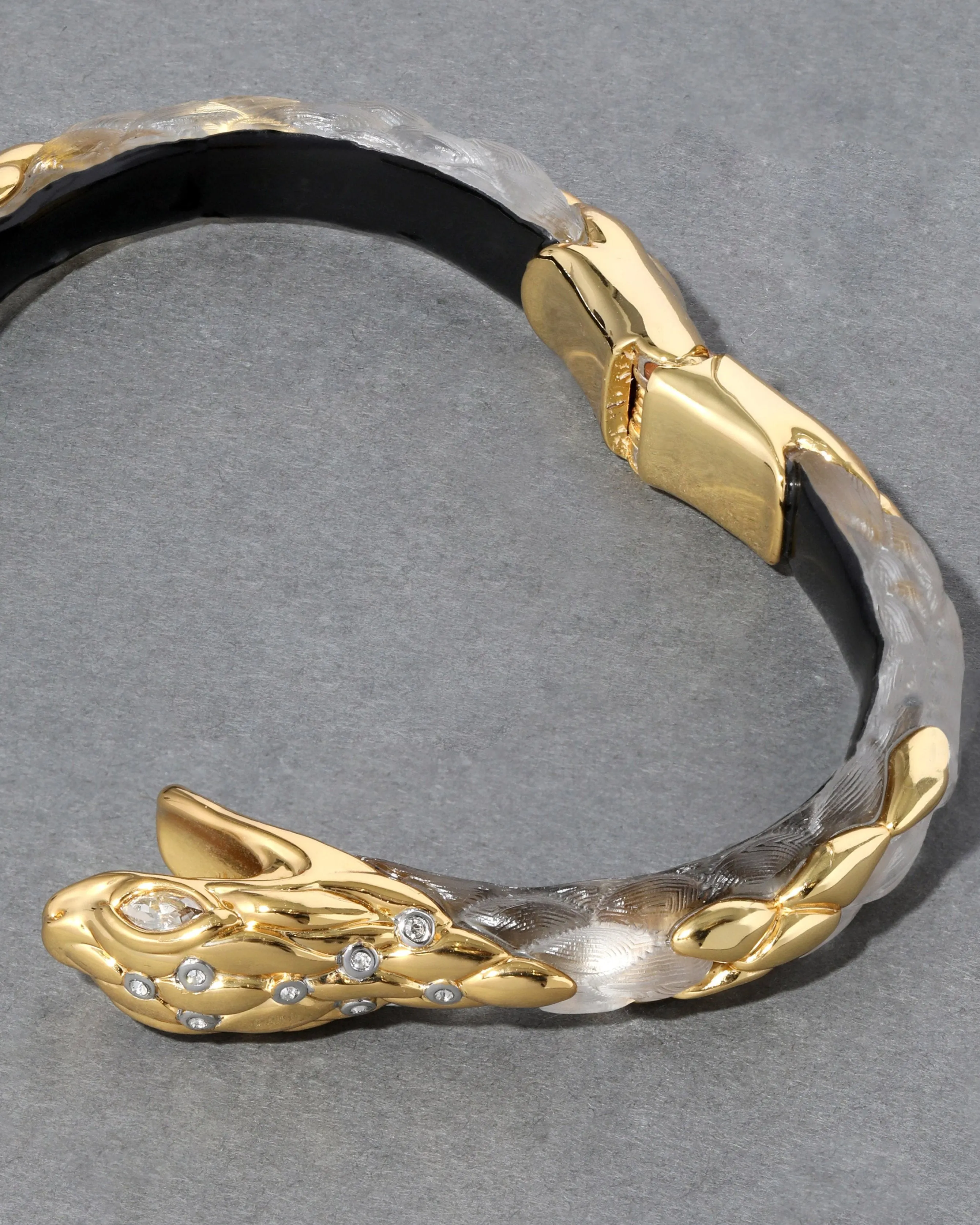 Serpent Lucite Hinge Bracelet- Desert sold by Alexis Bittar product image thumbnail 4