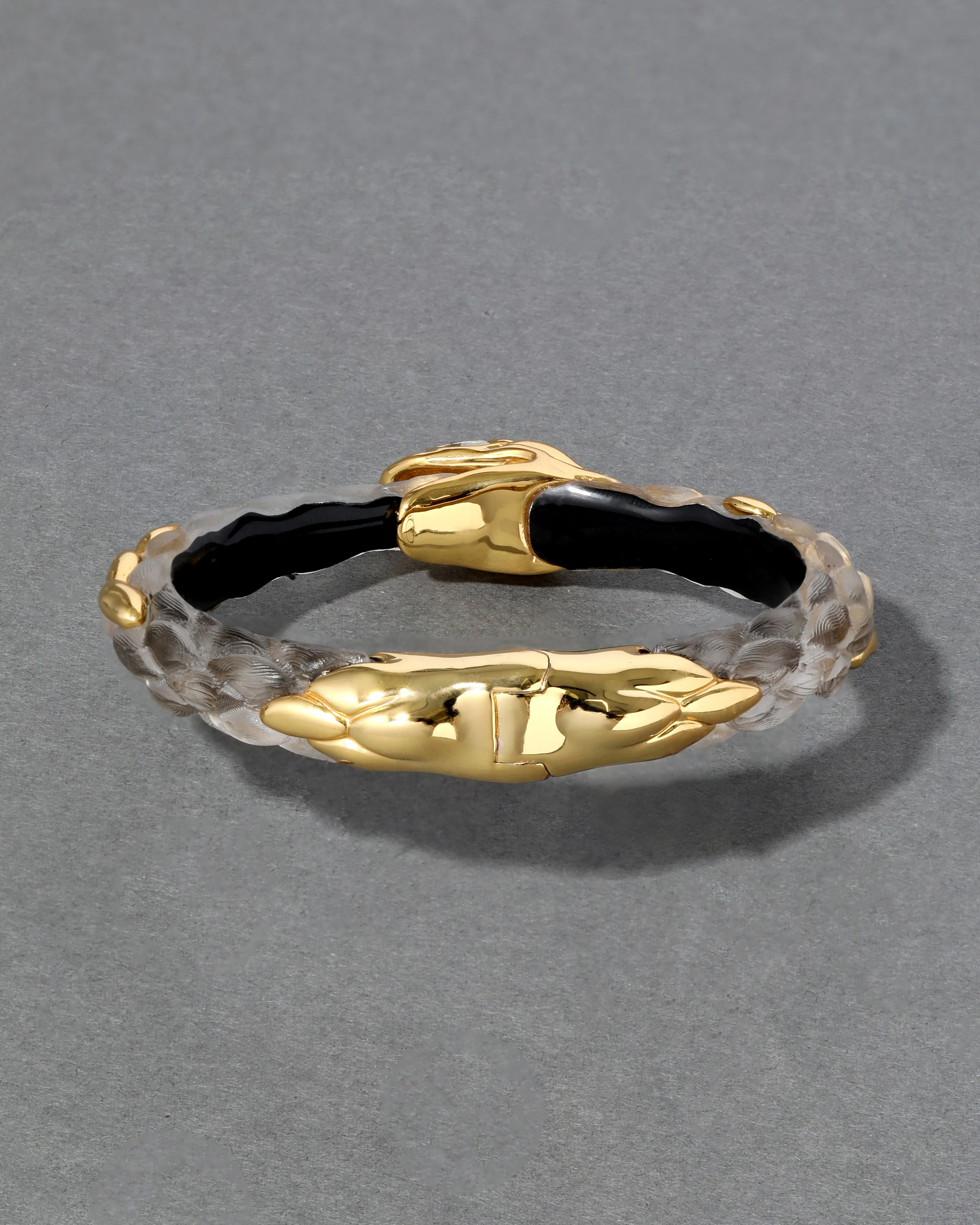 Serpent Lucite Hinge Bracelet- Desert sold by Alexis Bittar product image thumbnail 5