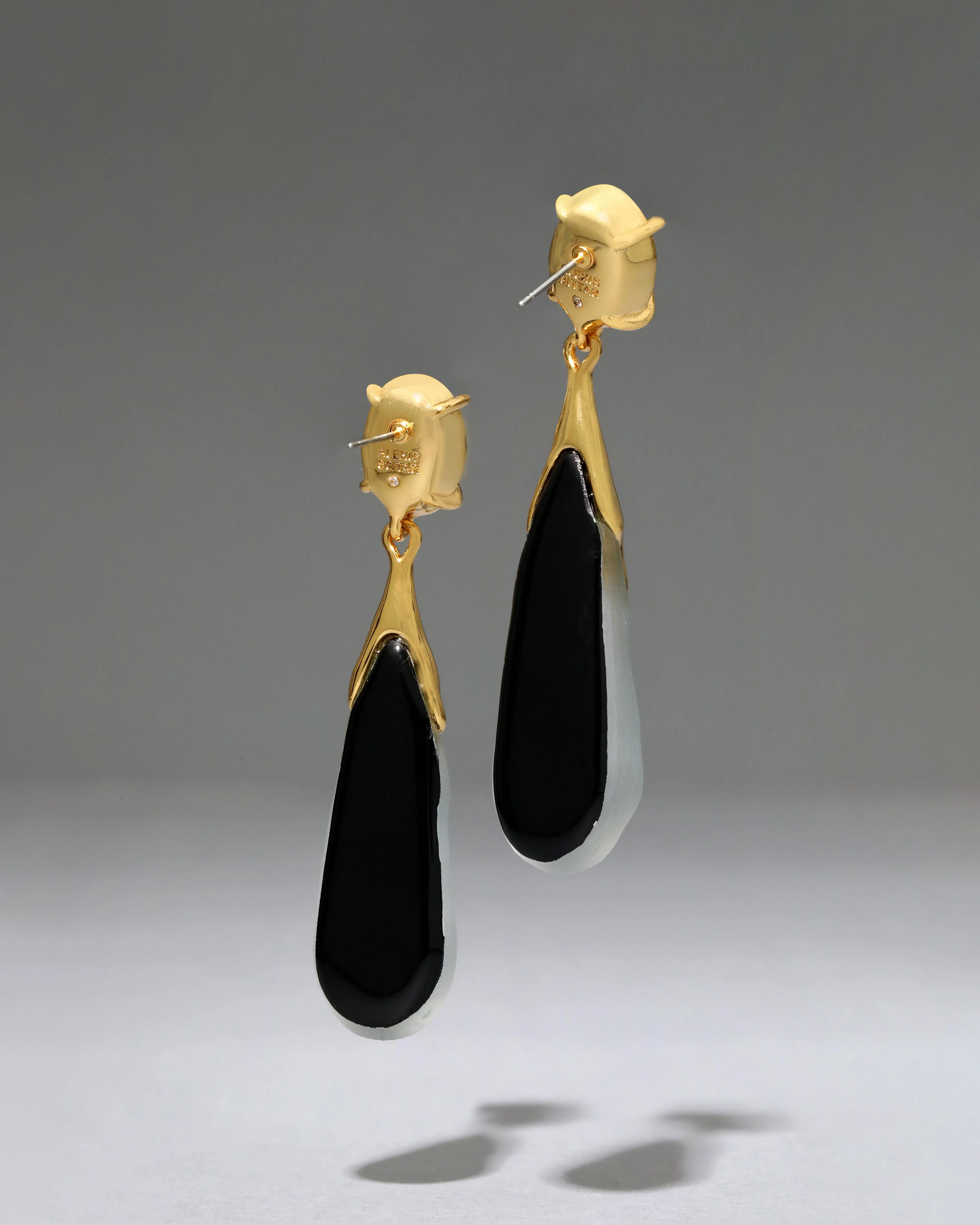 Bonbon Crystal Small Teardrop Earring- Teal Blue sold by Alexis Bittar product image thumbnail 3