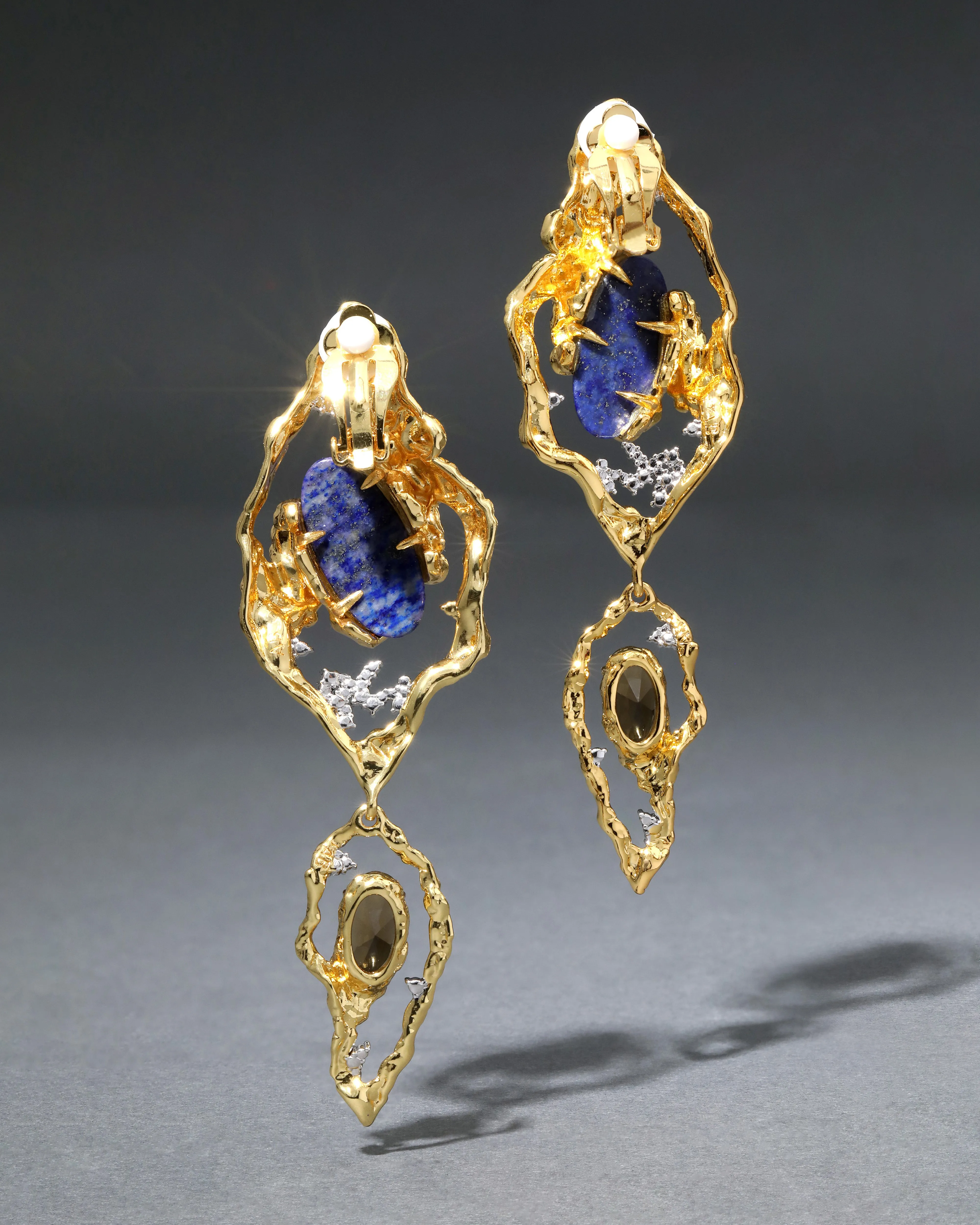 Brut Mosaic Clip Earring sold by Alexis Bittar product image thumbnail 3