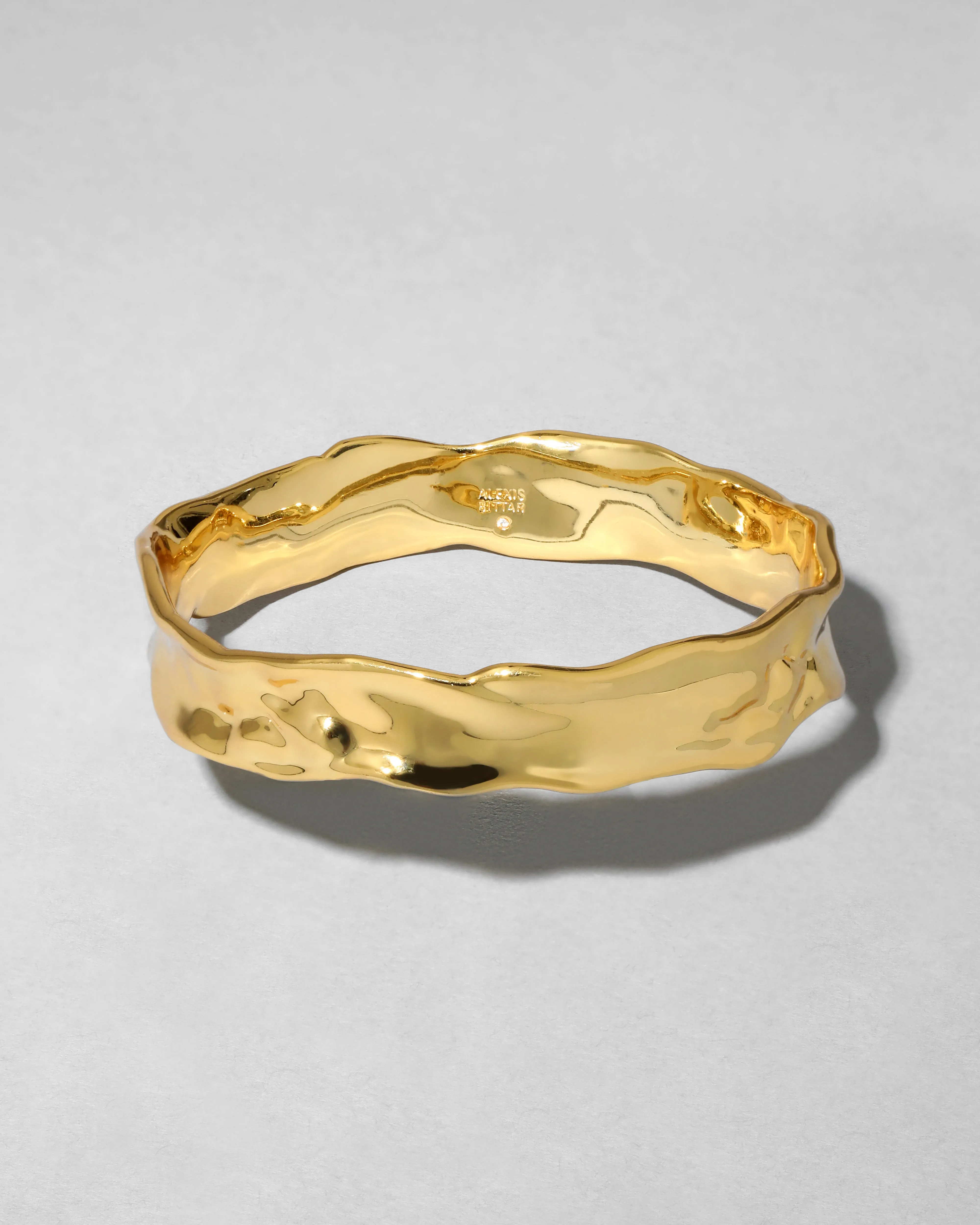 Brut Gold Strap Bangle Bracelet sold by Alexis Bittar