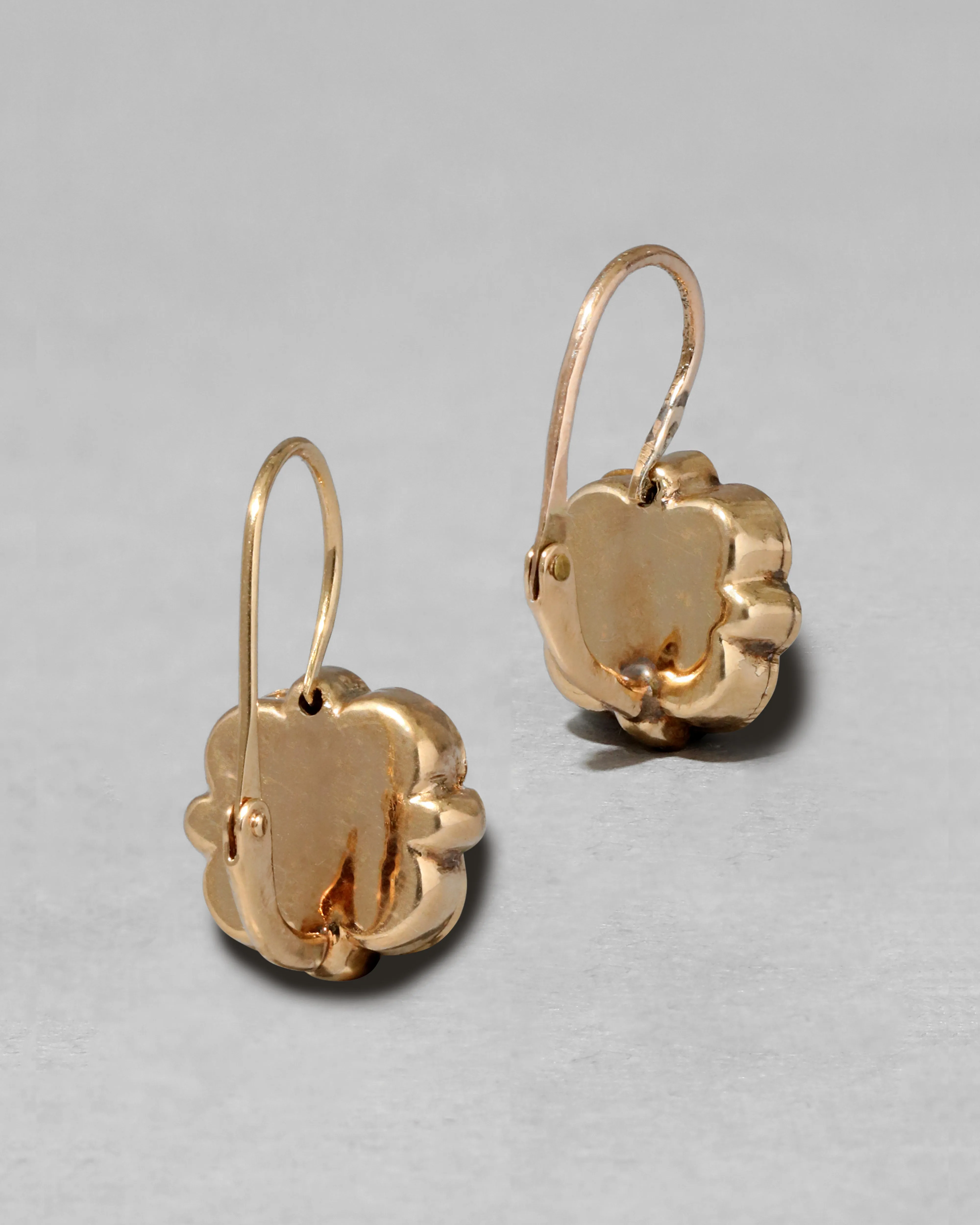 Antique 10k Gold and Pearl Cluster Earring sold by Alexis Bittar product image thumbnail 2