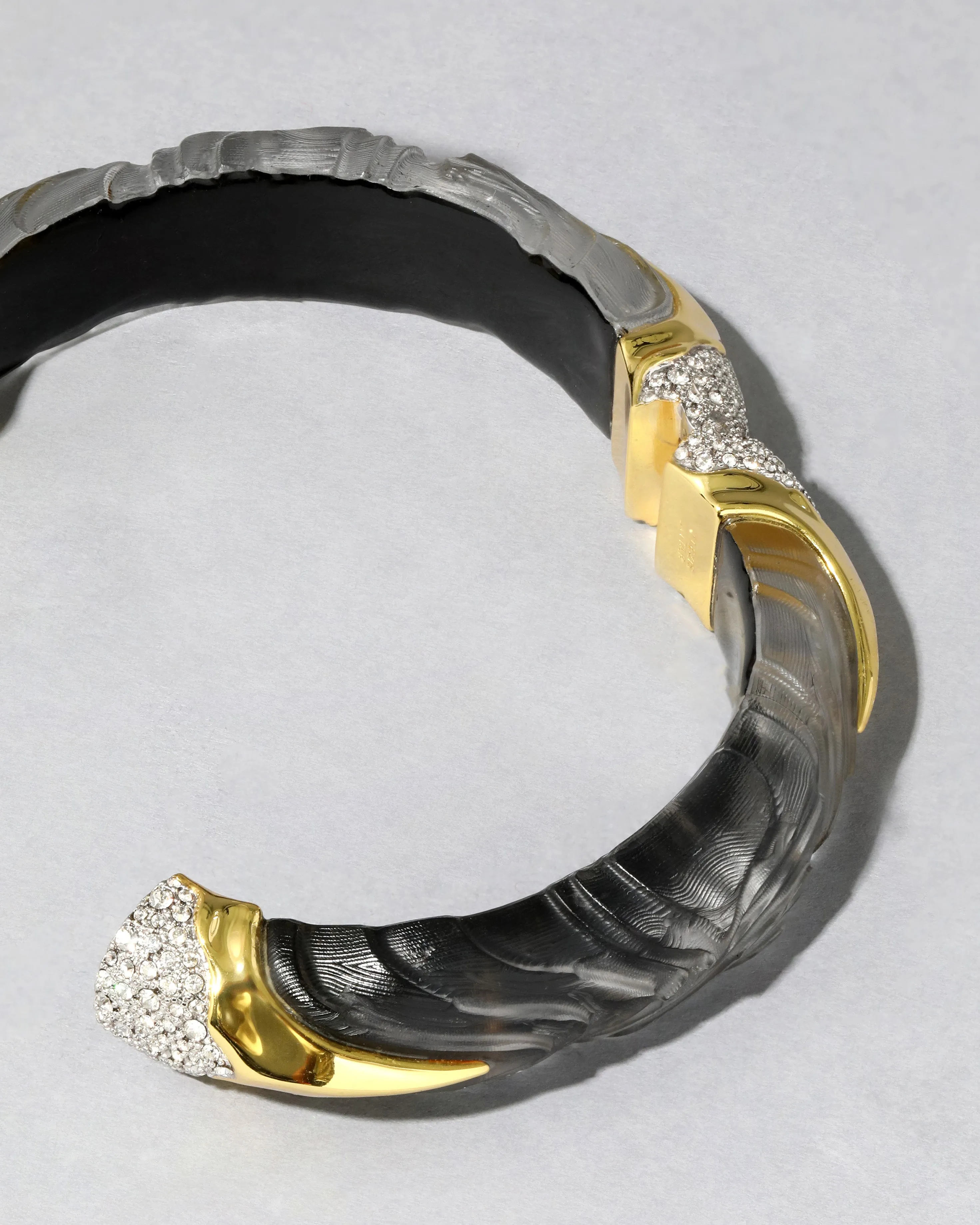 Madera Lucite Hinge Bracelet- Ebony sold by Alexis Bittar product image thumbnail 4