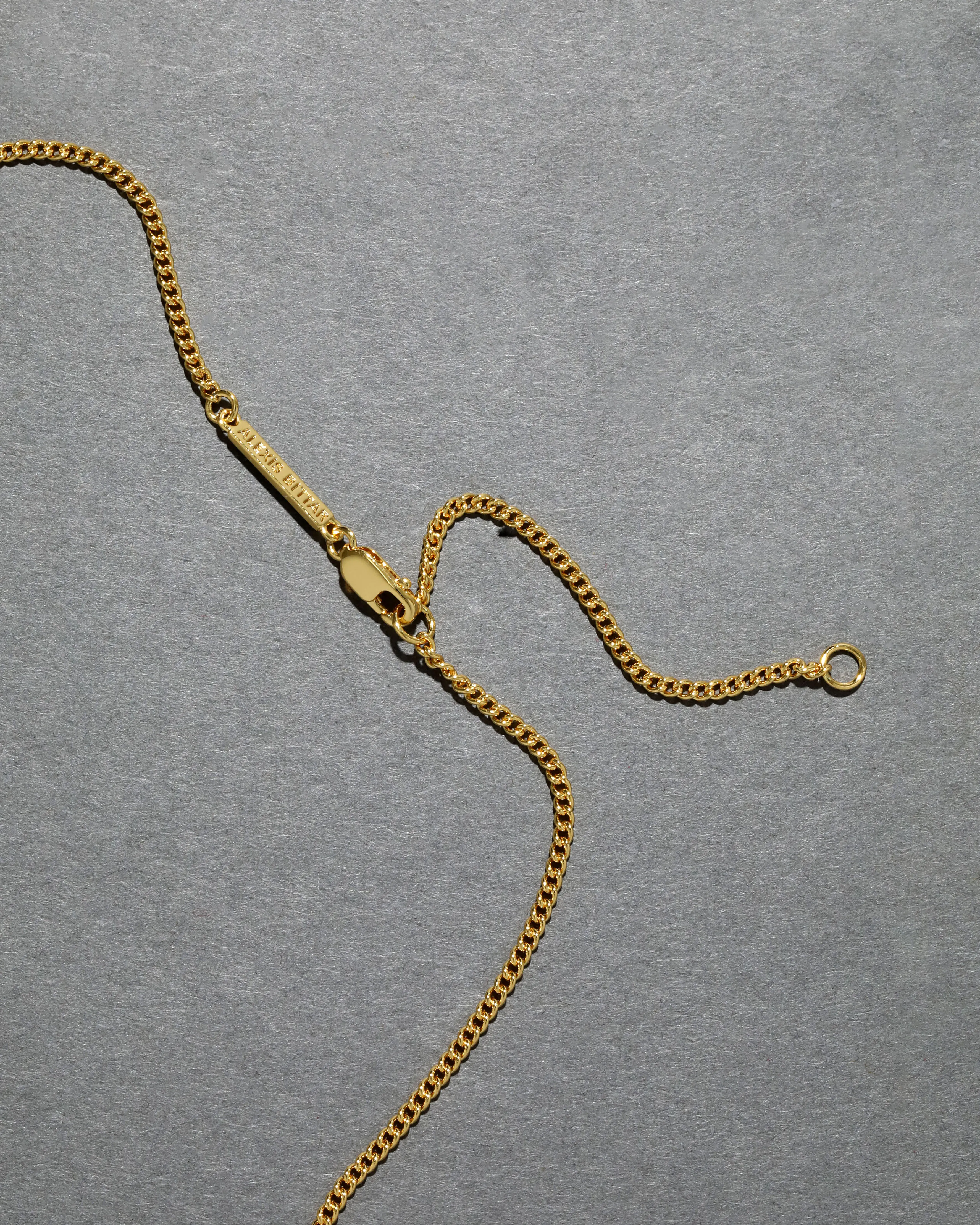 Solanales Crystal Small Crescent Necklace sold by Alexis Bittar product image thumbnail 4