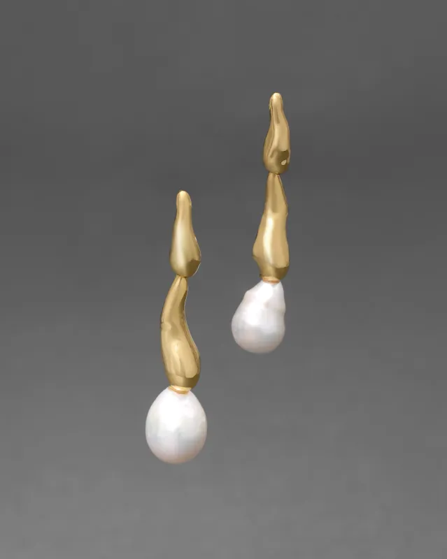 Perla Freshwater Pearl Drippy Earring sold by Alexis Bittar