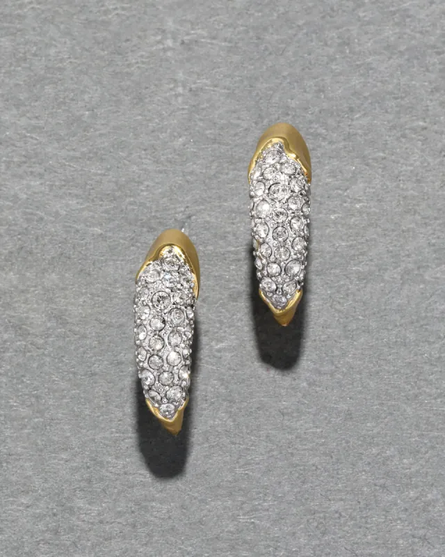 Solanales Crystal Claw Post Earring sold by Alexis Bittar