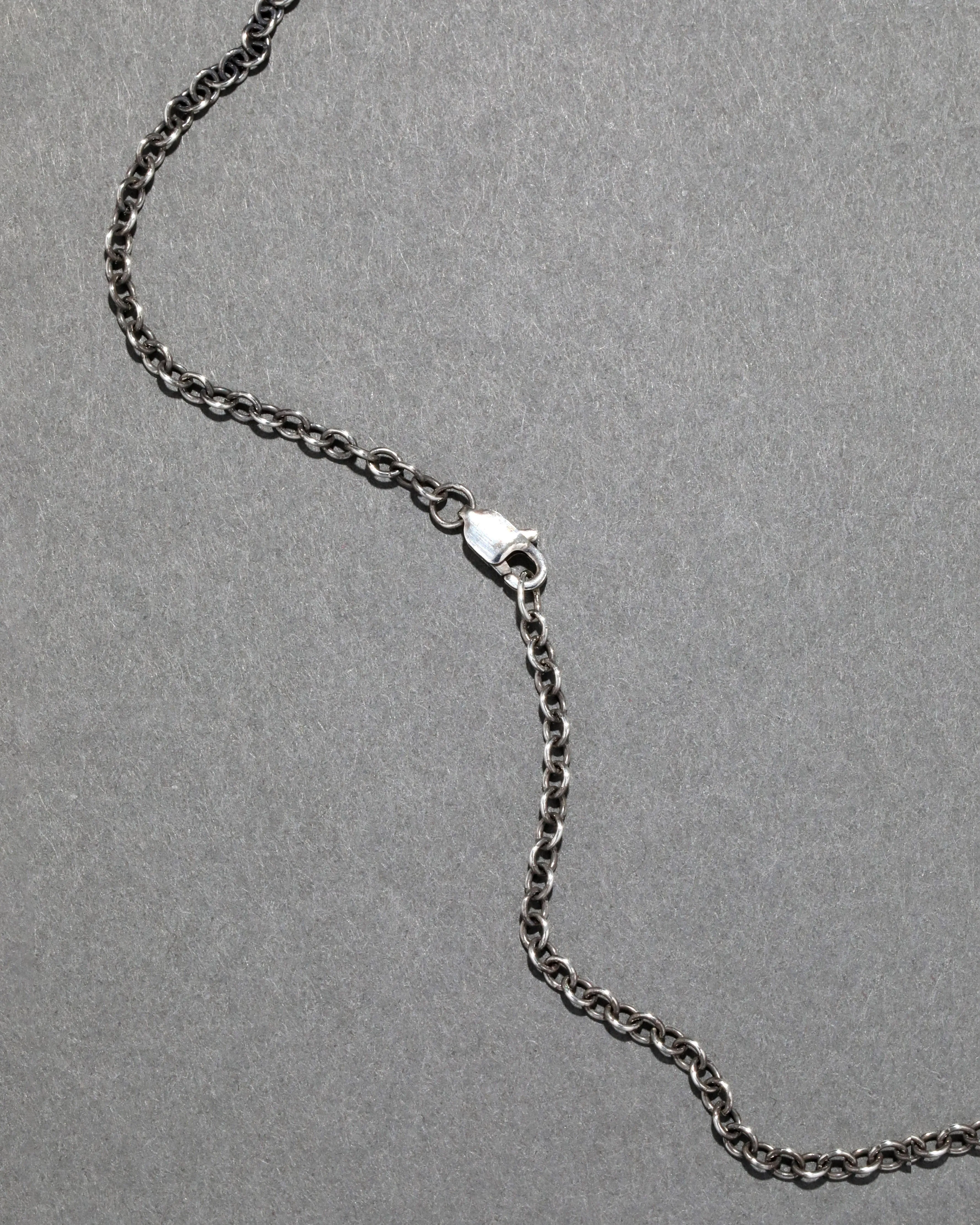 Antique 1900s 8k Gold Sterling Silver Dated British Medal Necklace sold by Alexis Bittar product image thumbnail 4