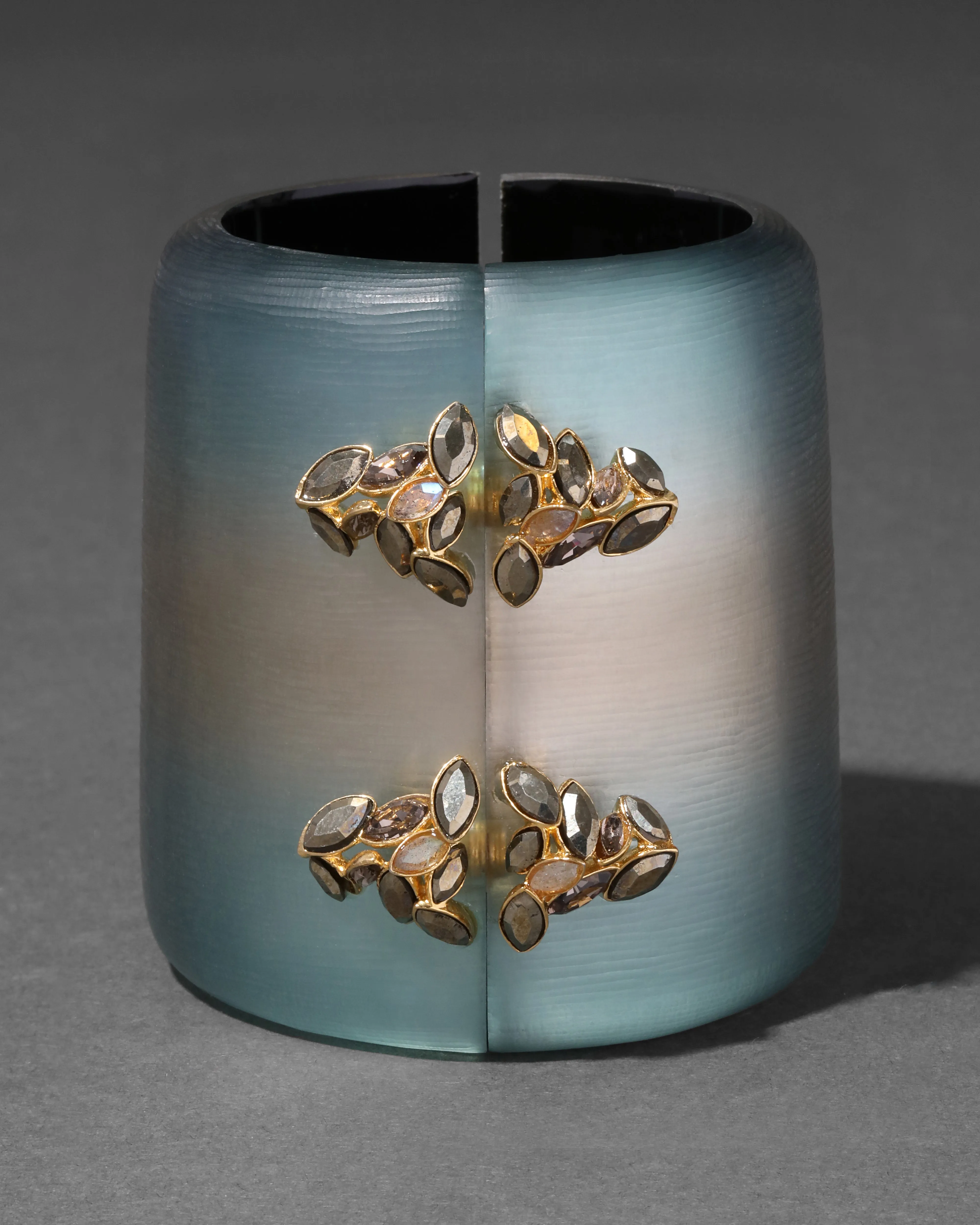 Archive Ombré Lucite Extra Wide Hinge Bracelet sold by Alexis Bittar product image thumbnail 2