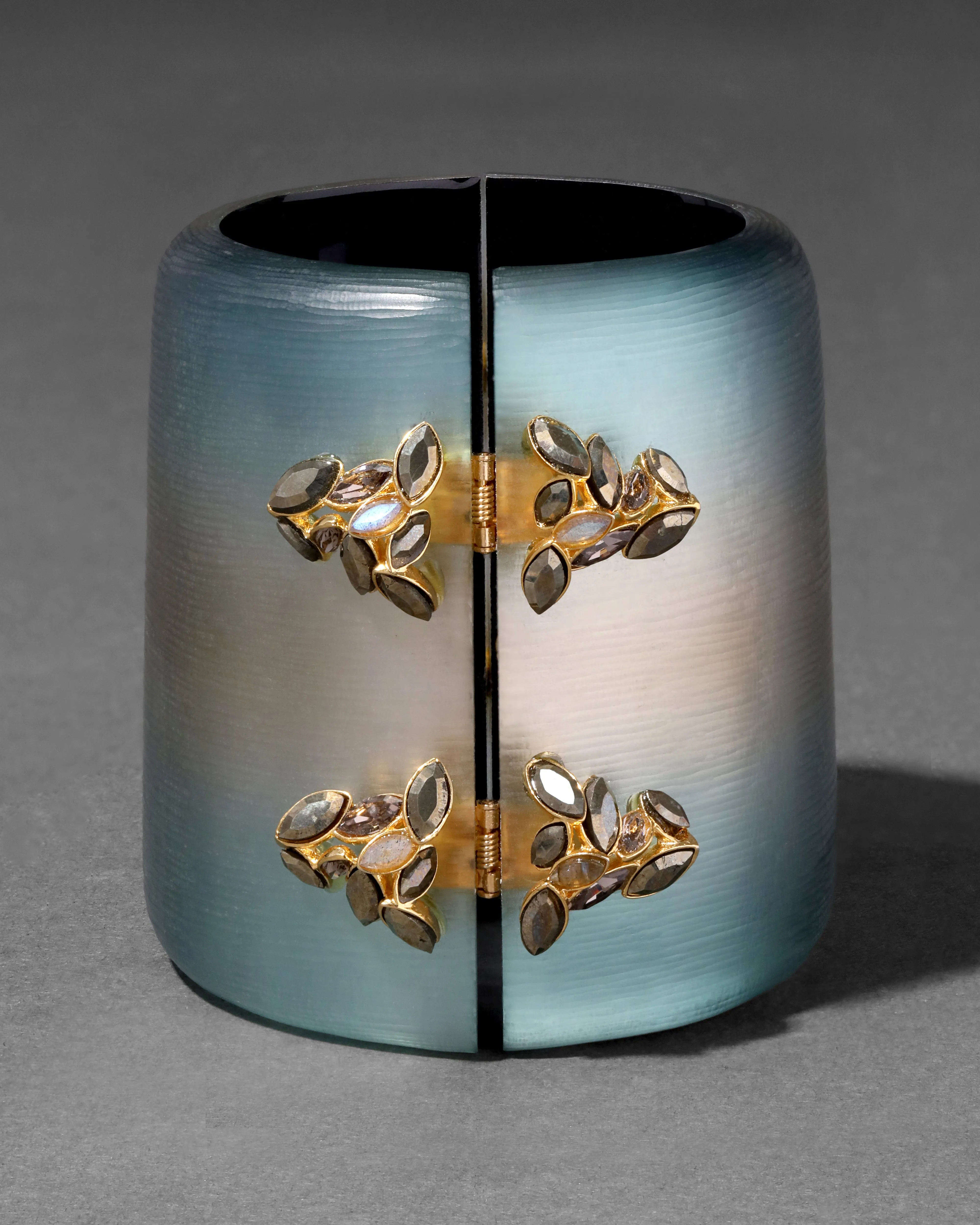 Archive Ombré Lucite Extra Wide Hinge Bracelet sold by Alexis Bittar product image thumbnail 3