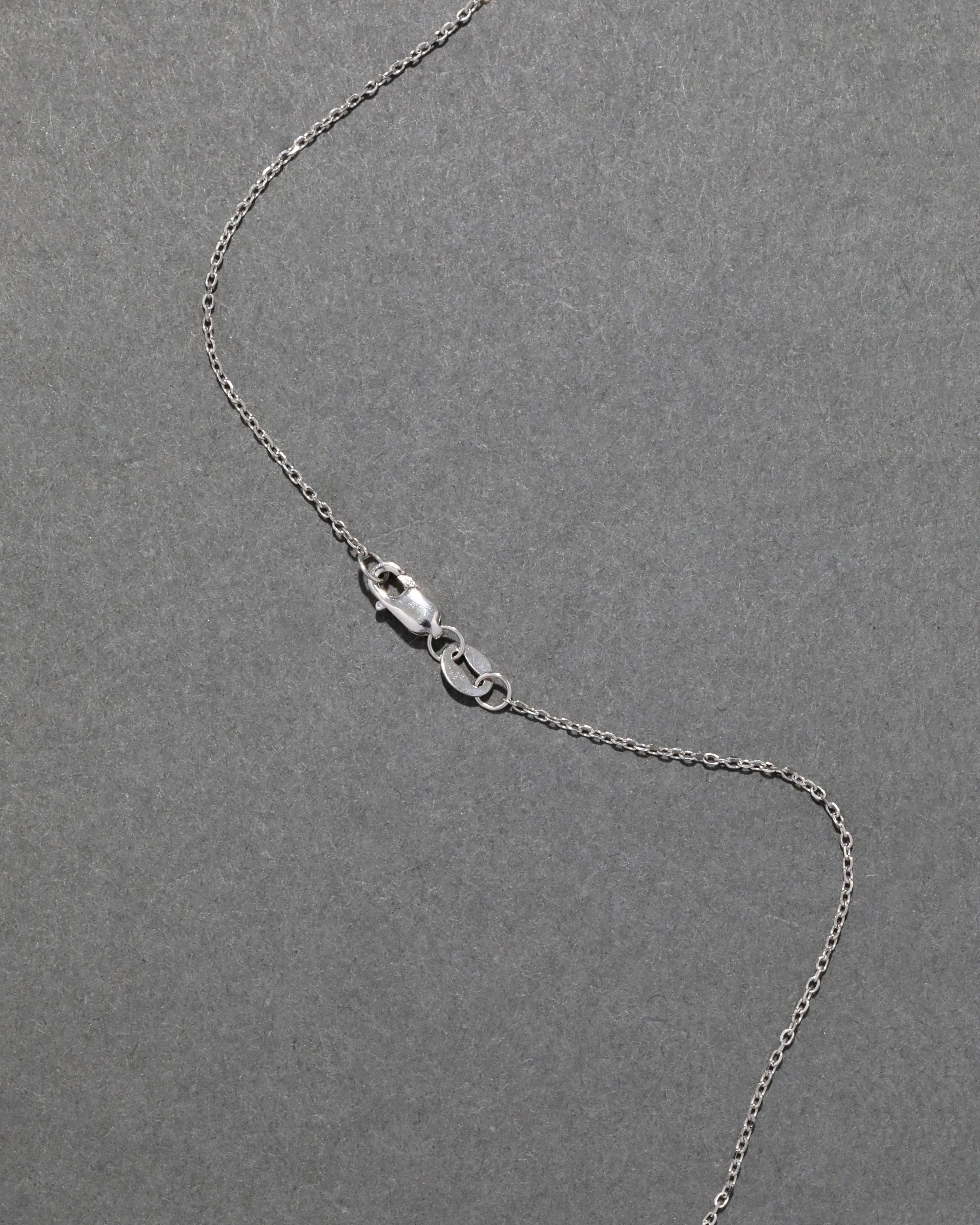 Vintage 14k White Gold Rainbow Pendant with Multicolor Topaz & Tourmaline Pendant Necklace sold by Alexis Bittar product image thumbnail 3