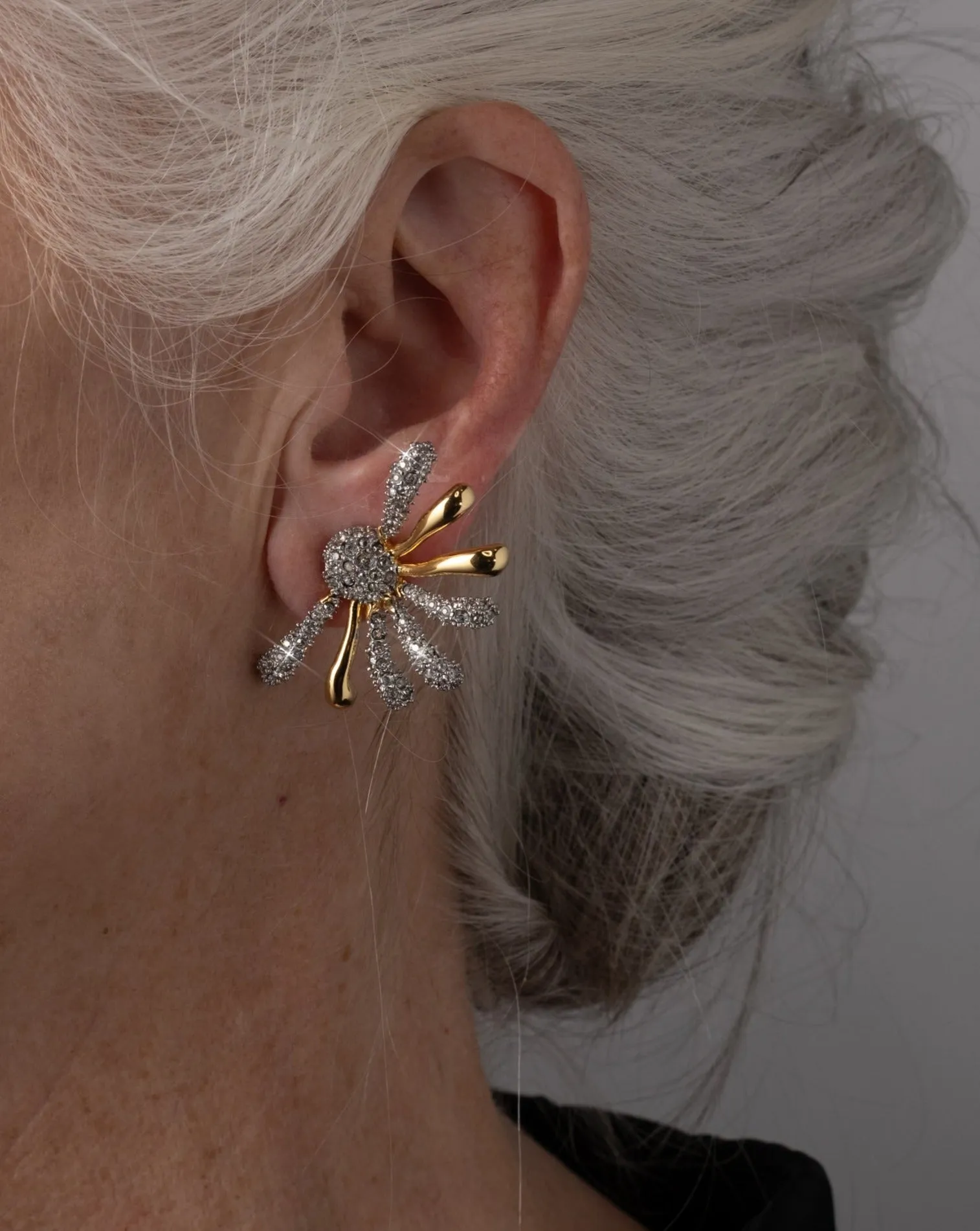 Solanales Spray Post Earring sold by Alexis Bittar product image thumbnail 3