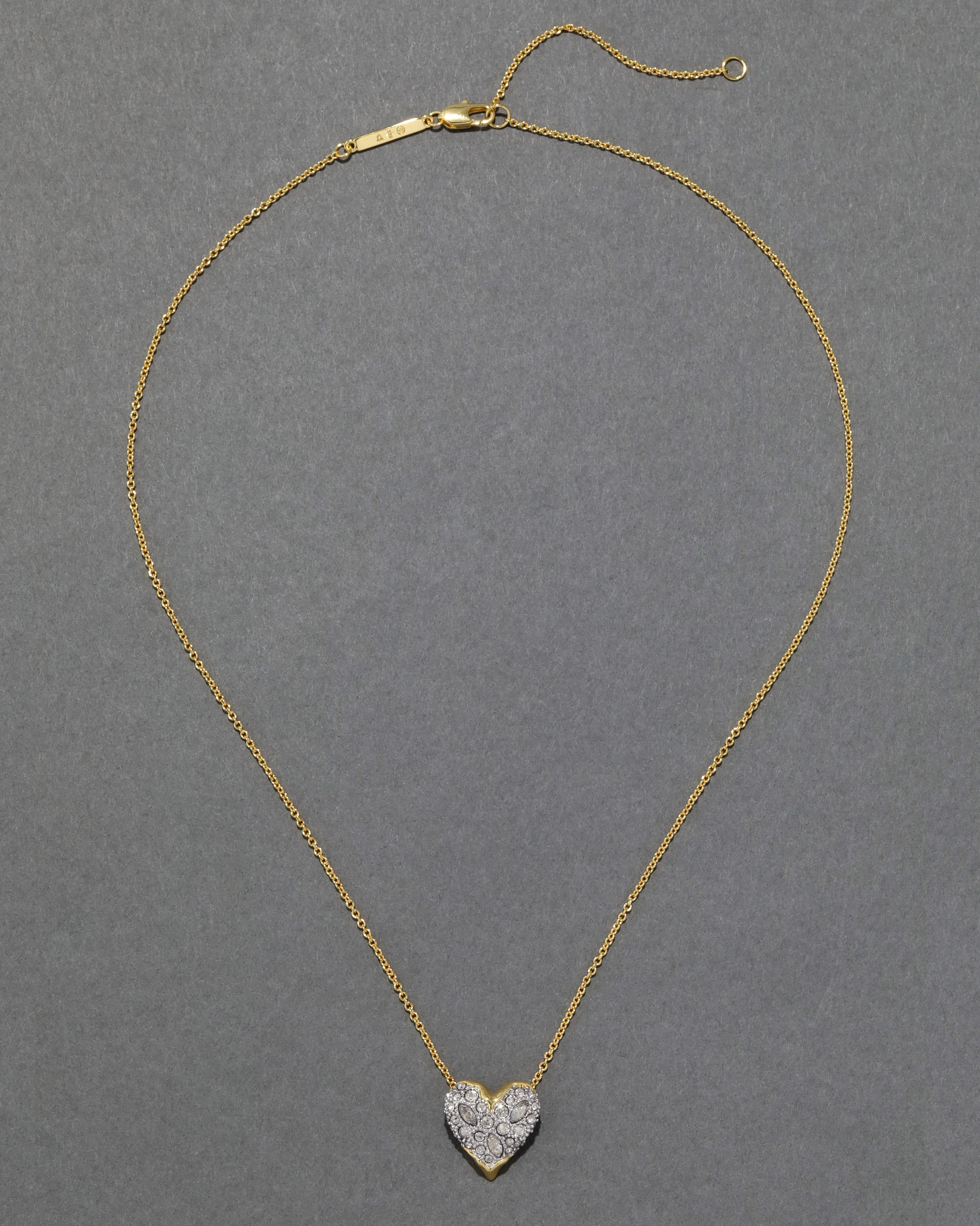 Solanales Crystal Heart Pendant Necklace- Air sold by Alexis Bittar product image thumbnail 3