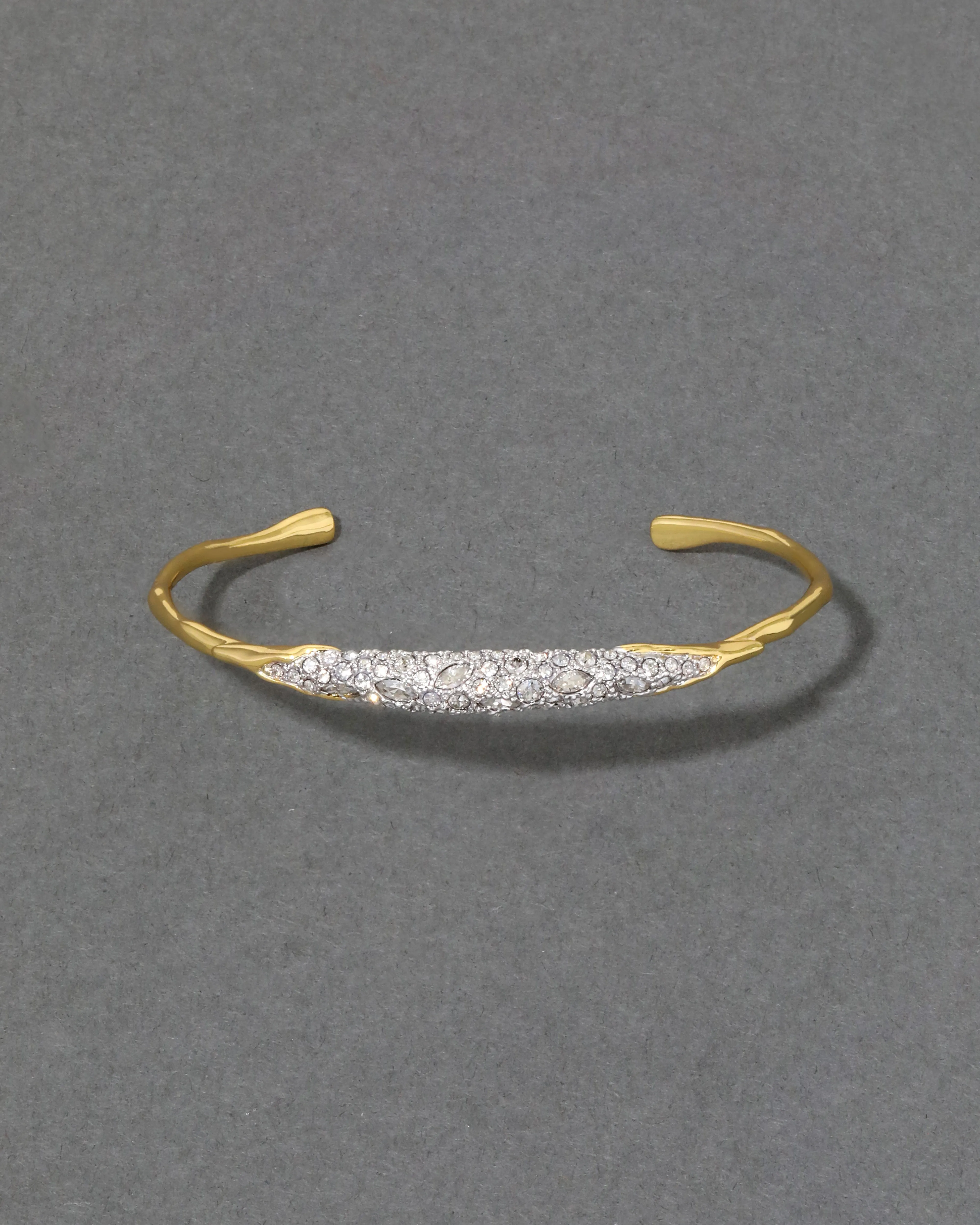 Solanales Crystal Thin Cuff Bracelet- Air sold by Alexis Bittar product image thumbnail 3