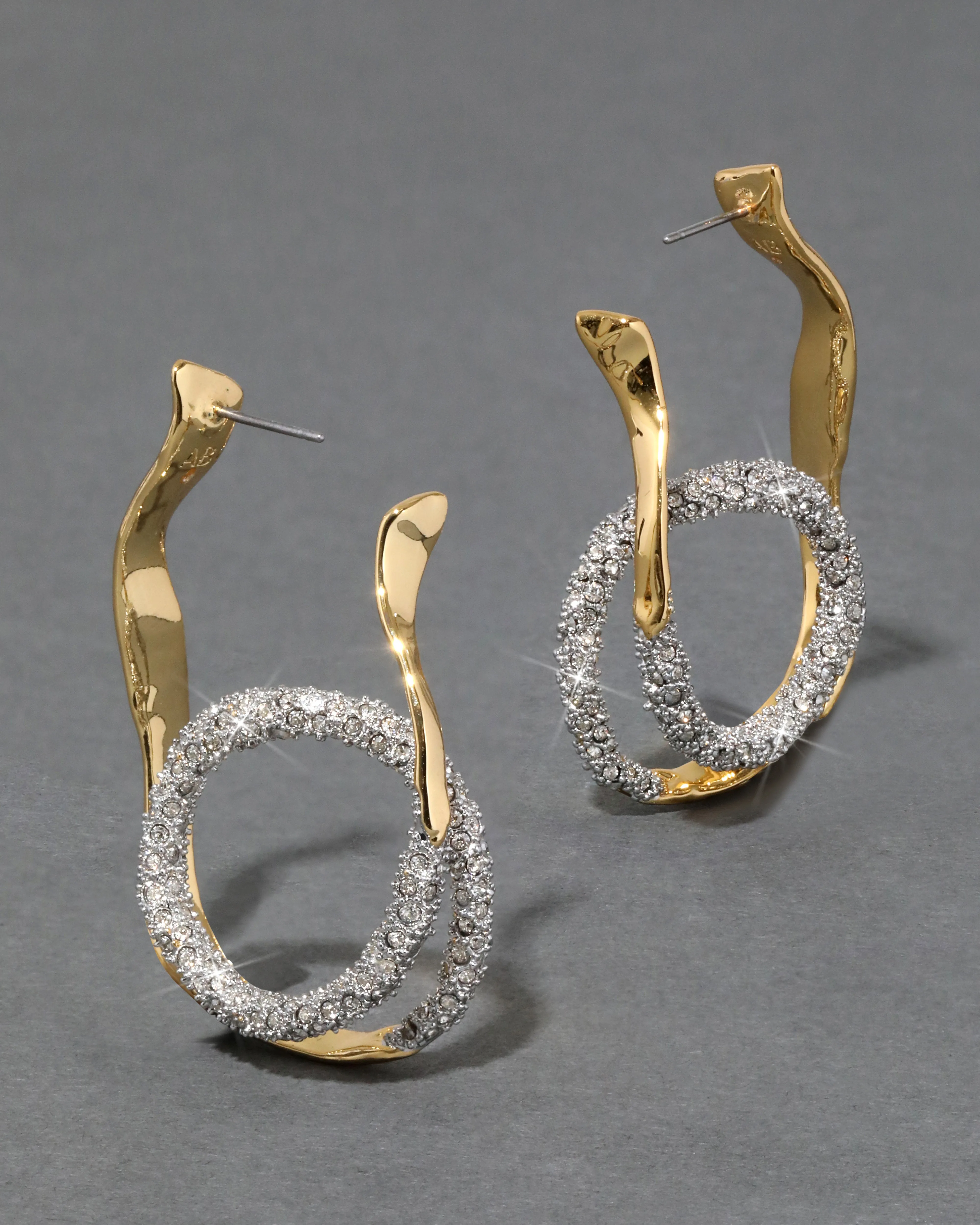 Solanales Orbiting Hoop Earring sold by Alexis Bittar product image thumbnail 4