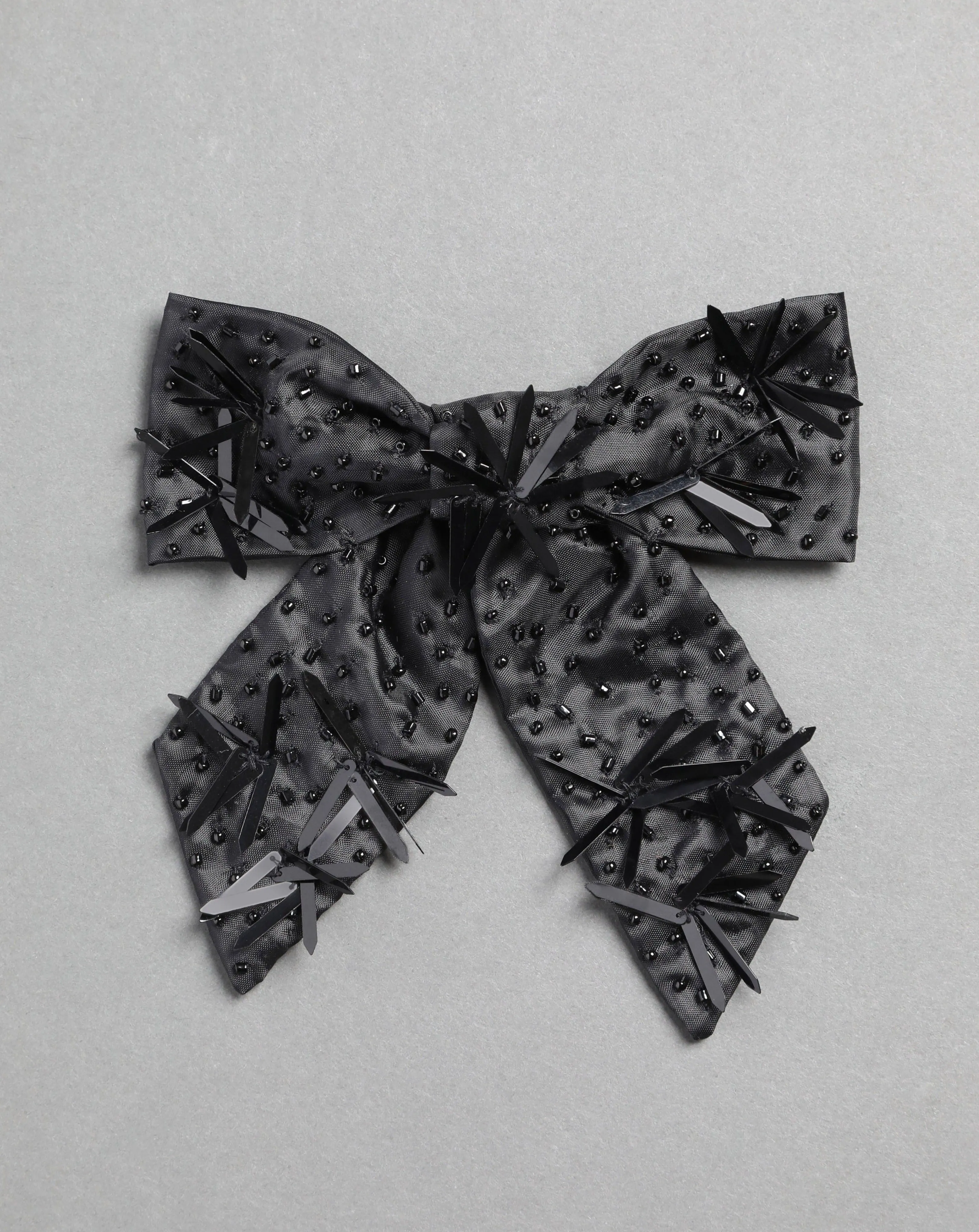 Punk Royale Beaded Bow Barrette sold by Alexis Bittar
