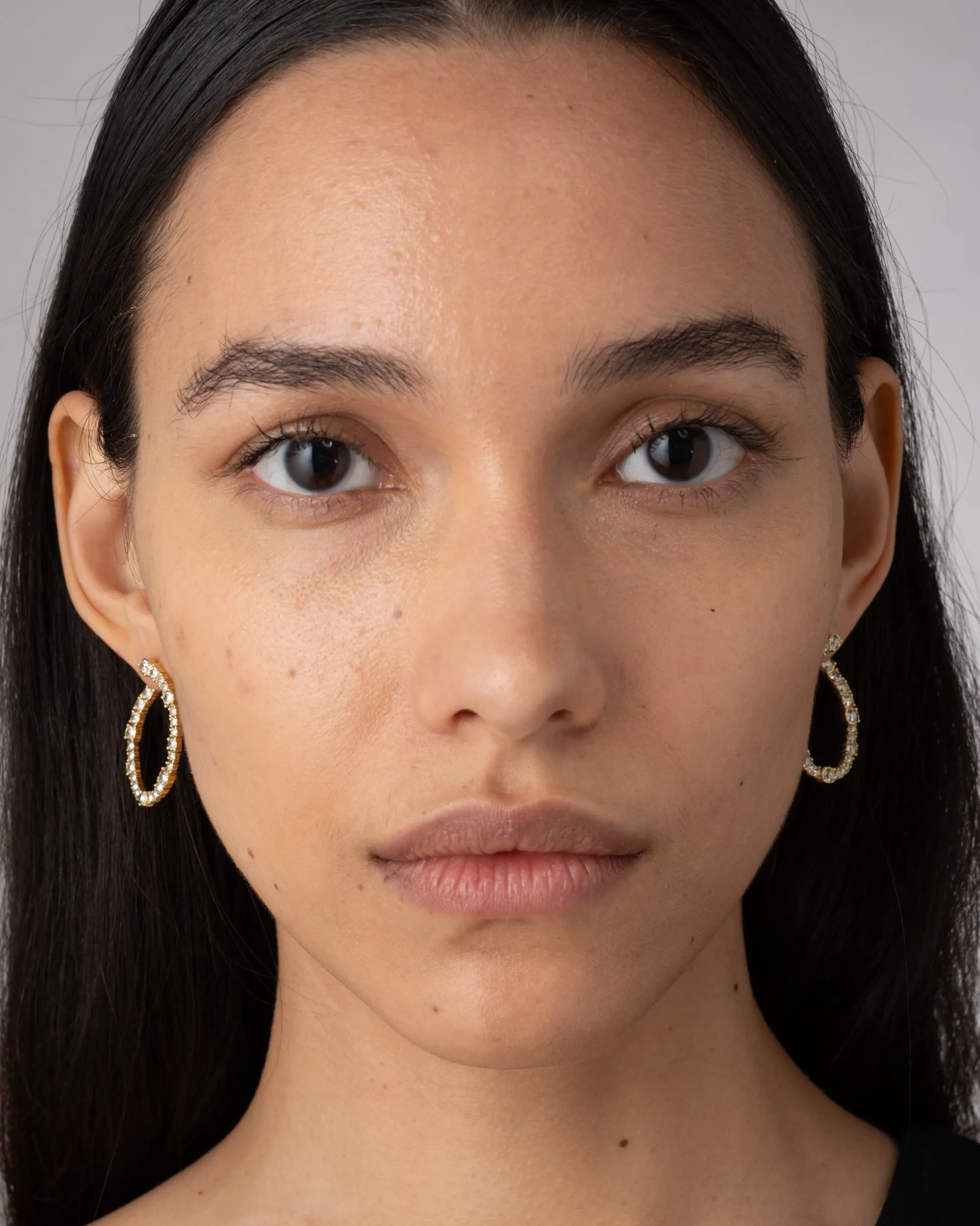 Punk Royale Small Looped Earring - Gold sold by Alexis Bittar product image thumbnail 5