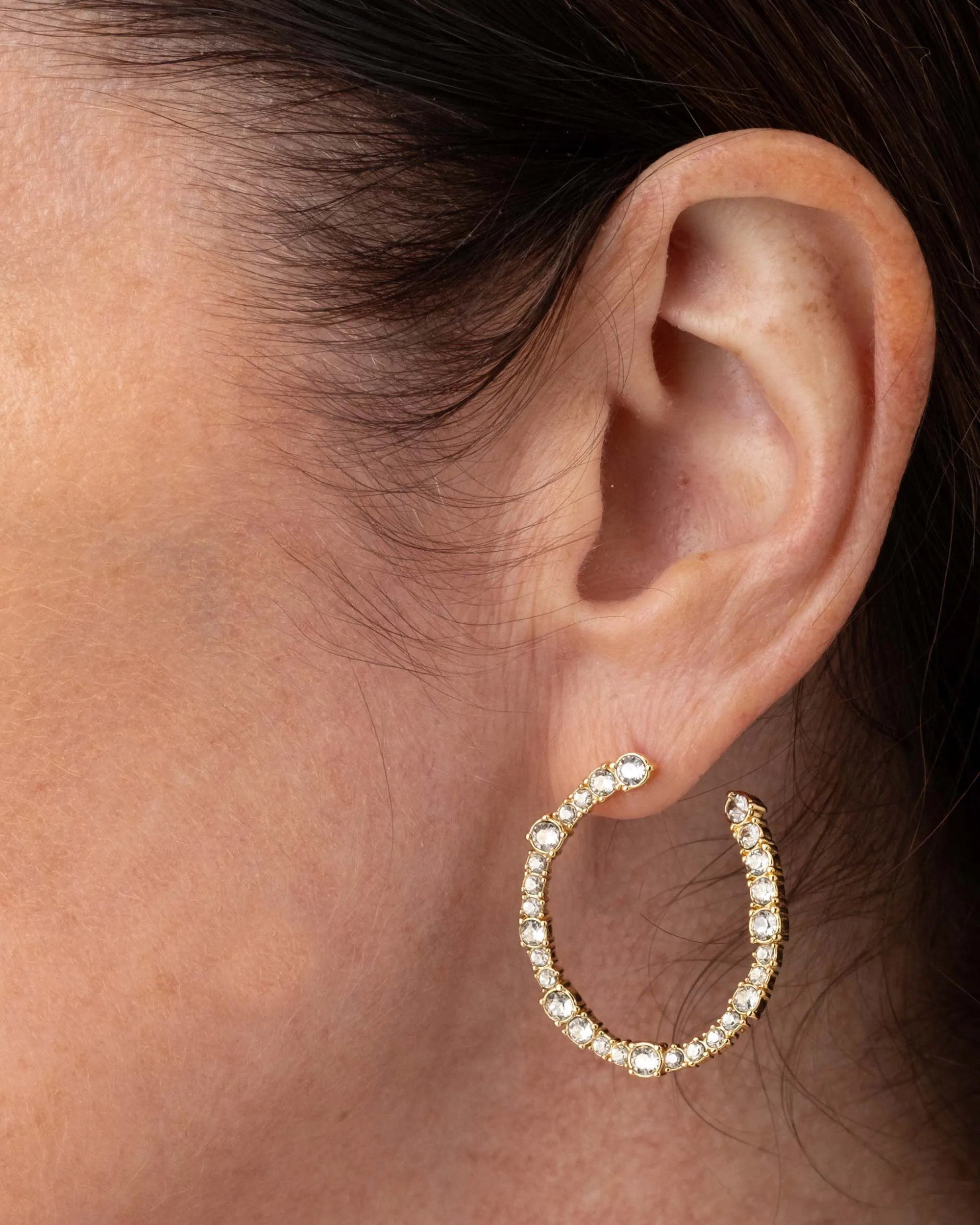 Punk Royale Small Looped Earring - Gold sold by Alexis Bittar product image thumbnail 3