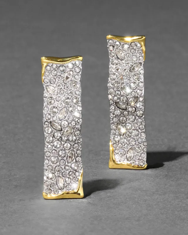Solanales Crystal Wave Post Earring- Air sold by Alexis Bittar