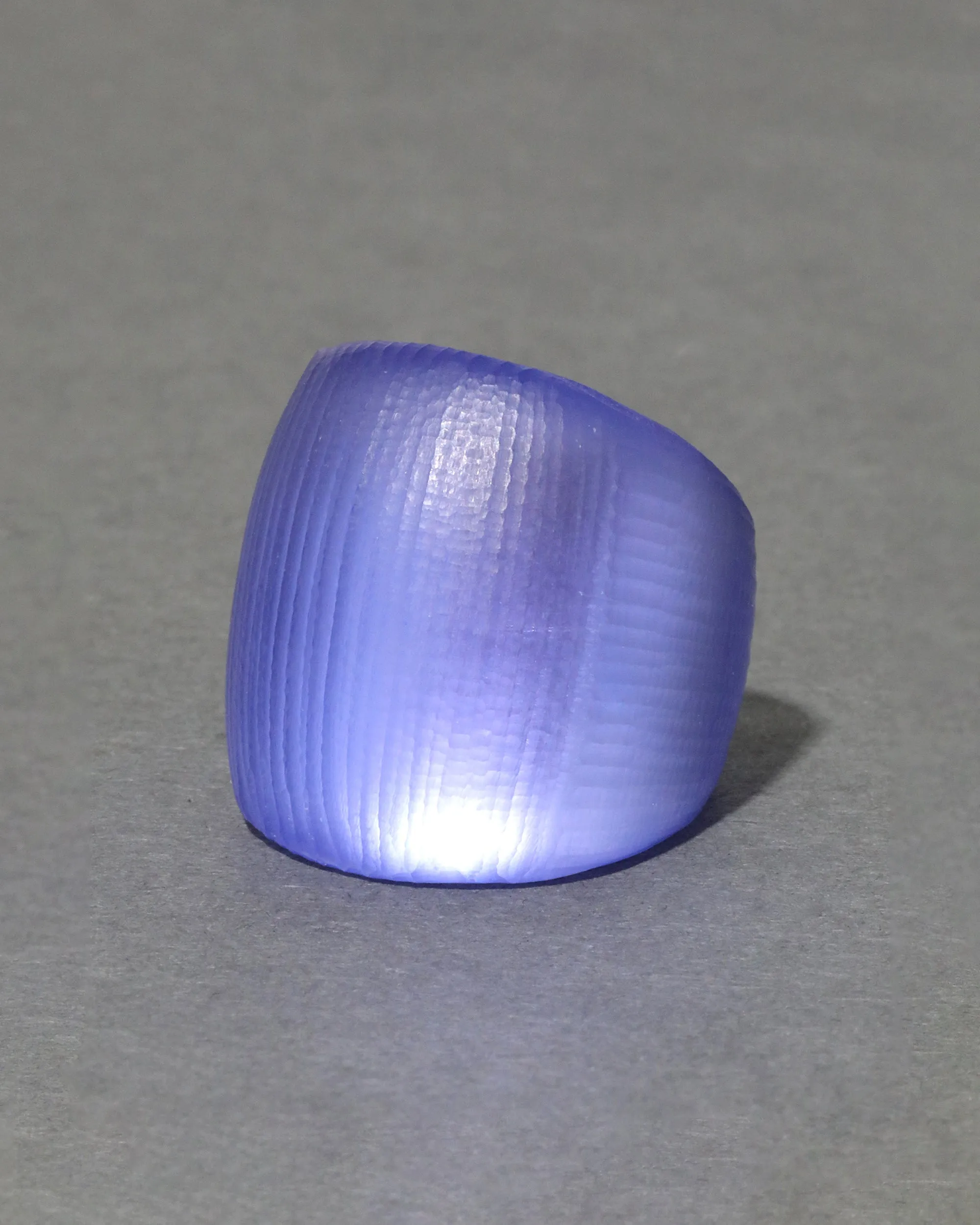 Lucite Block Ring- Electric Violet sold by Alexis Bittar product image thumbnail 3