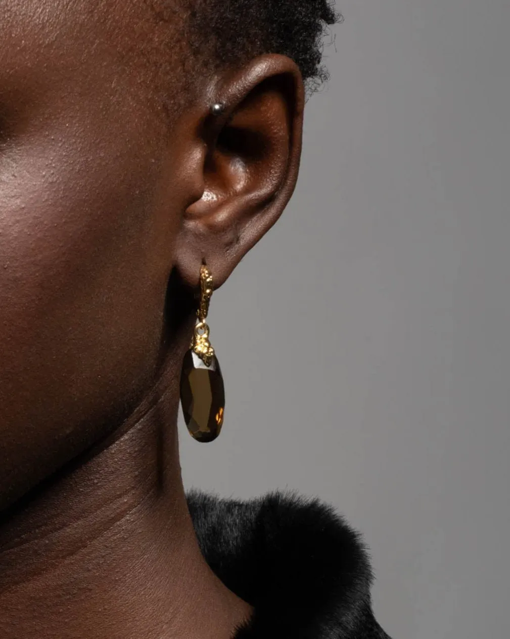 Brut Desert Drop Leverback Earring sold by Alexis Bittar product image thumbnail 2