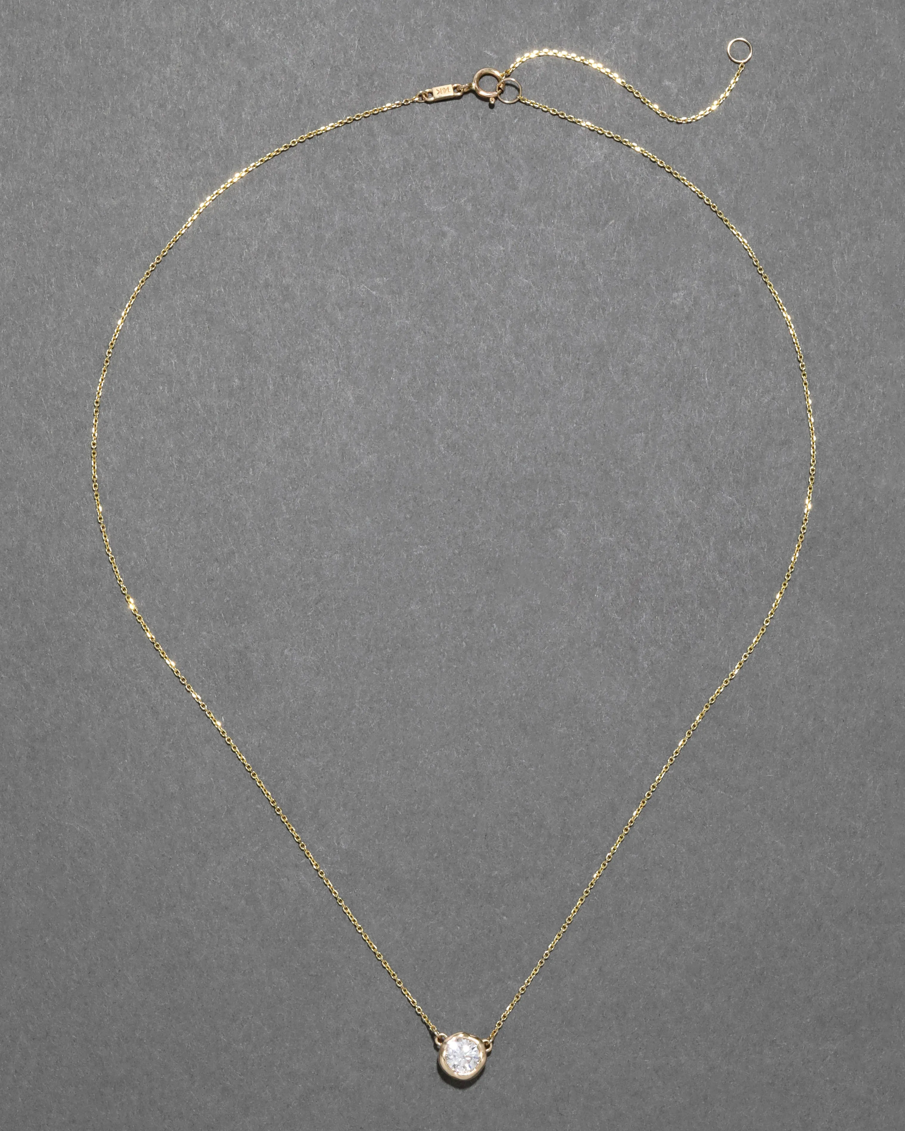 14k Gold Asterales Diamond Solitaire Necklace sold by Alexis Bittar product image thumbnail 3