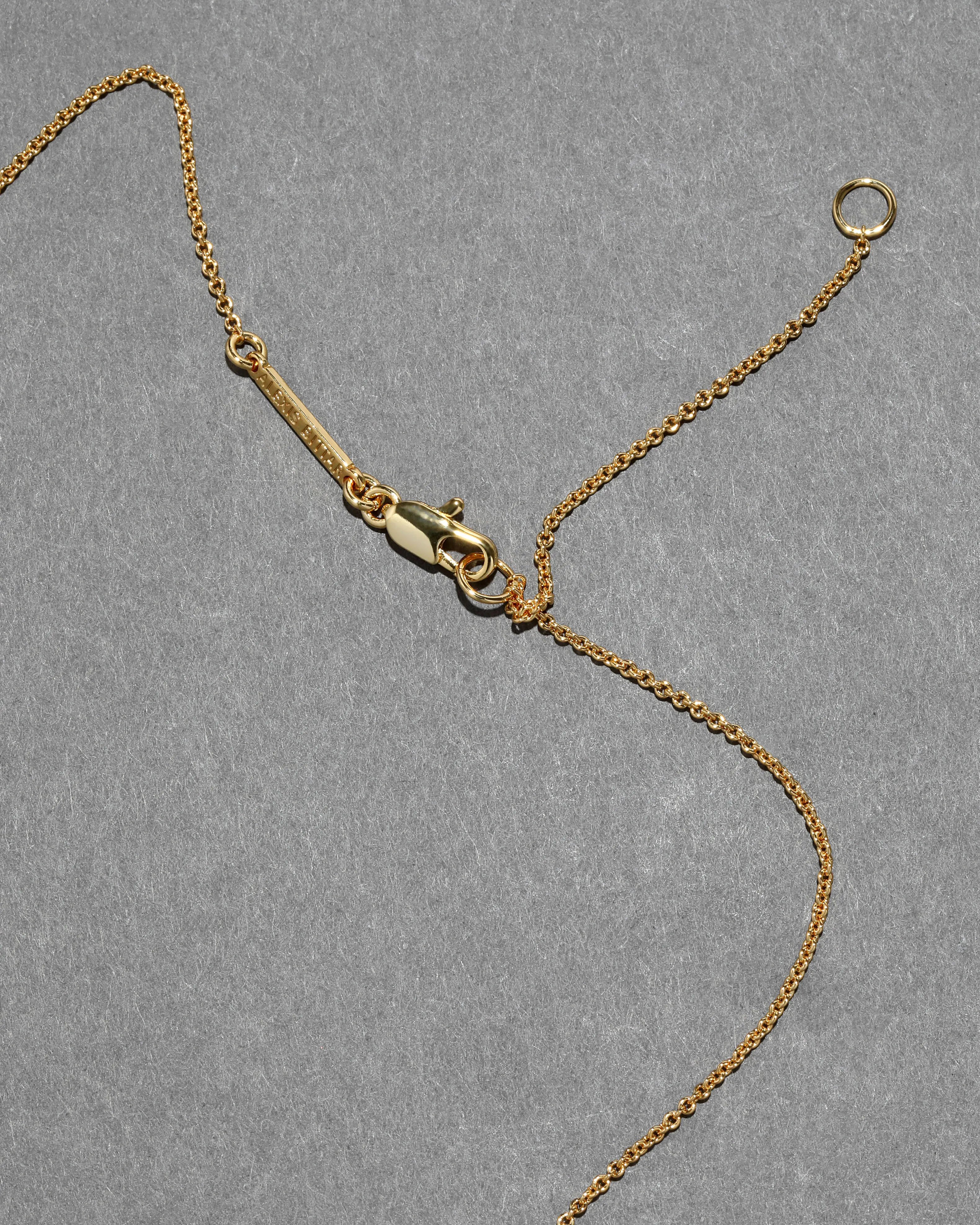 Solanales Gold Crystal Orbit Necklace sold by Alexis Bittar product image thumbnail 4