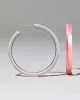 Skinny Lucite Hoop Earring- Sweet Melon sold by Alexis Bittar