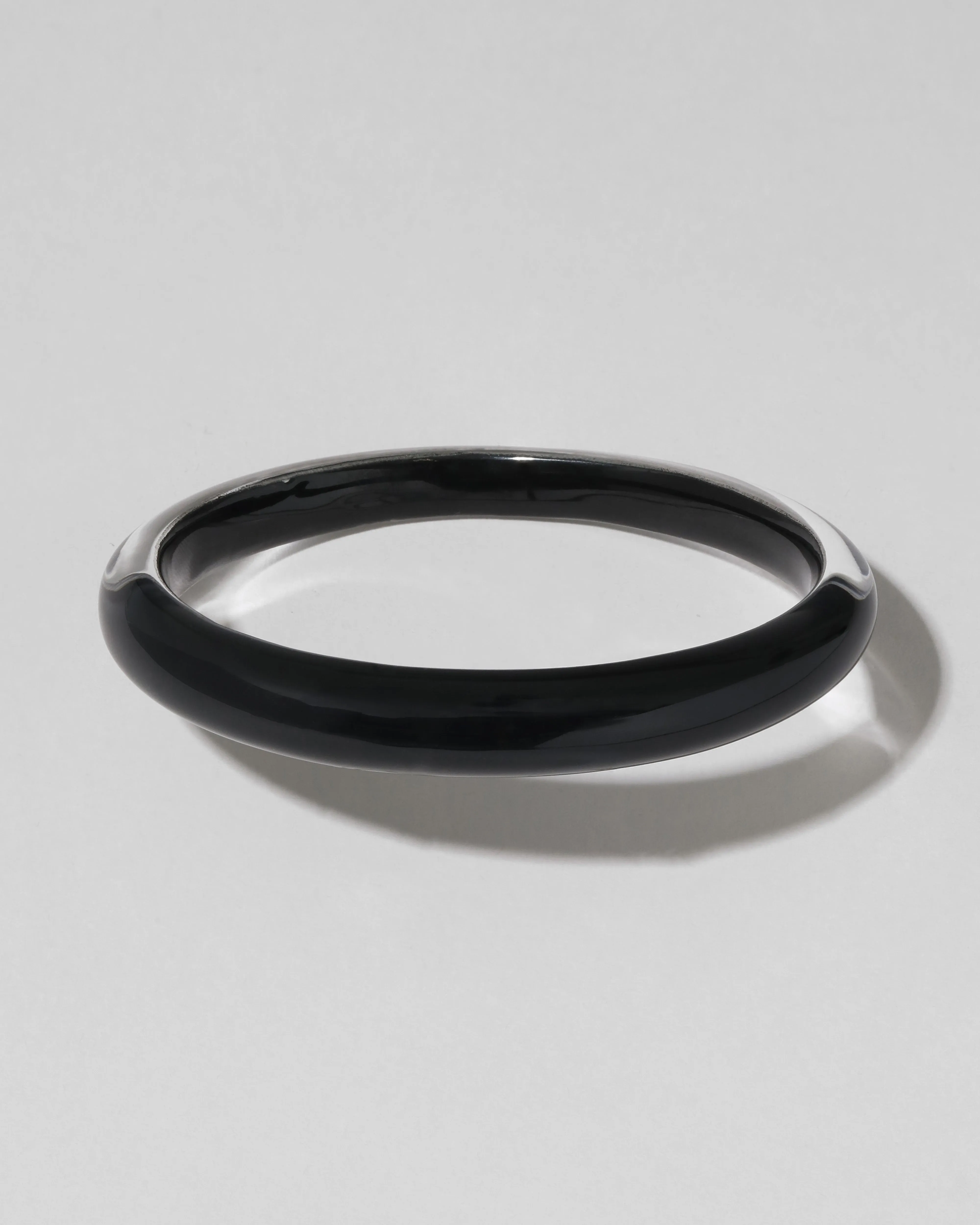 Lucite Skinny Bangle Bracelet- Onyx sold by Alexis Bittar