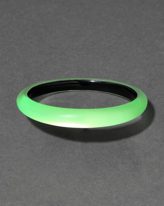 Lucite Skinny Bangle Bracelet- Neon Green sold by Alexis Bittar