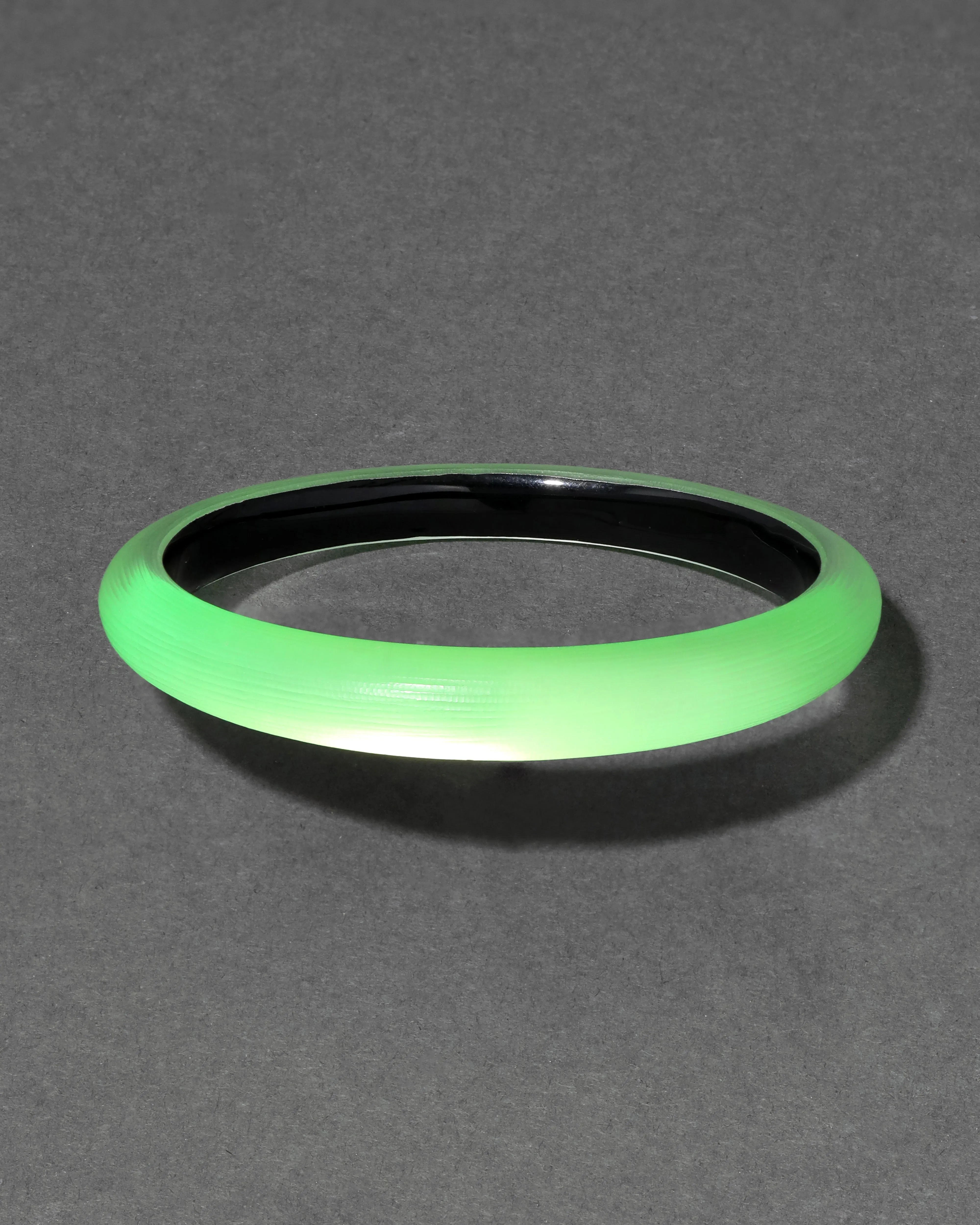 Lucite Skinny Bangle Bracelet- Neon Green sold by Alexis Bittar