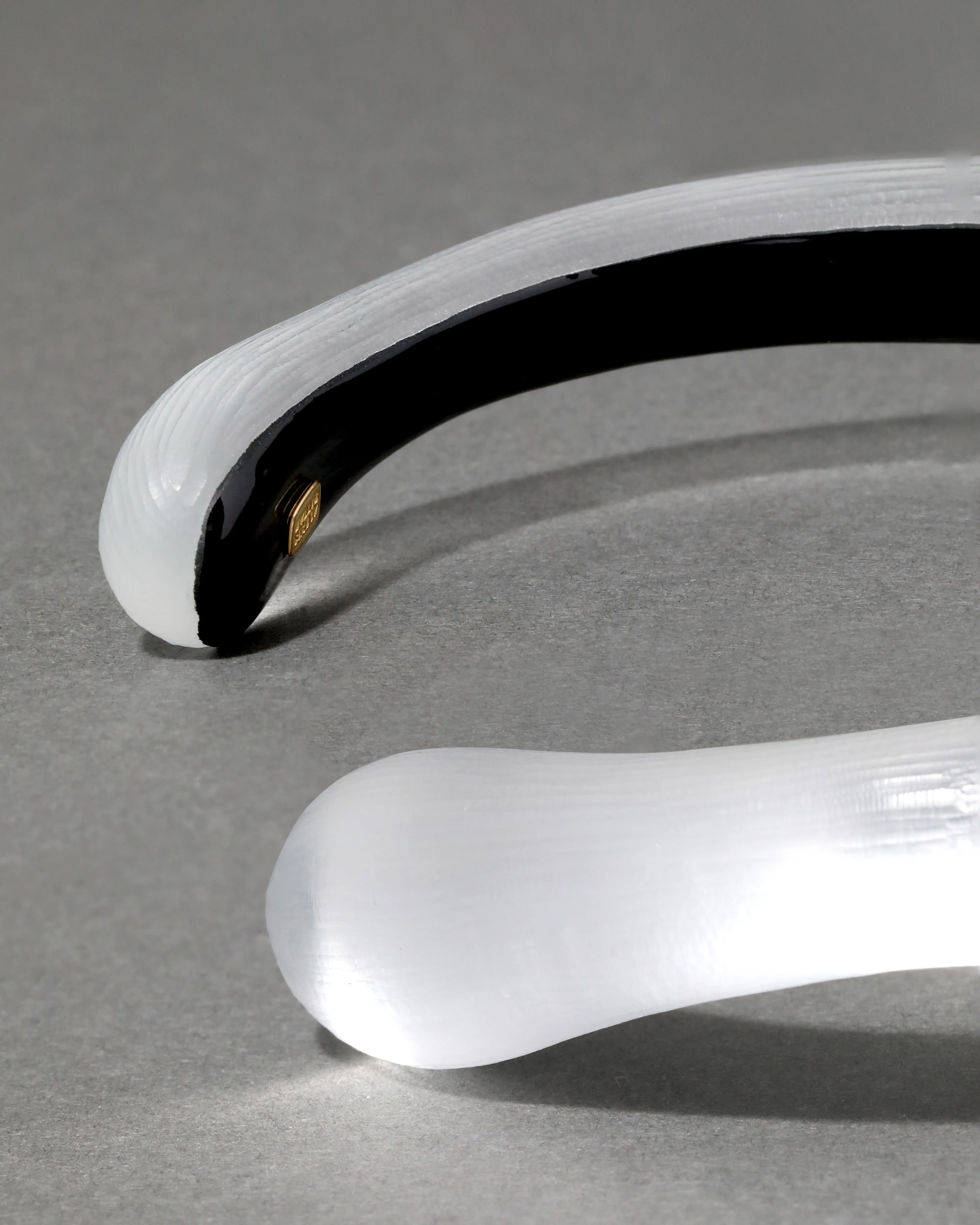 Lucite Collar Necklace- Silver sold by Alexis Bittar product image thumbnail 4