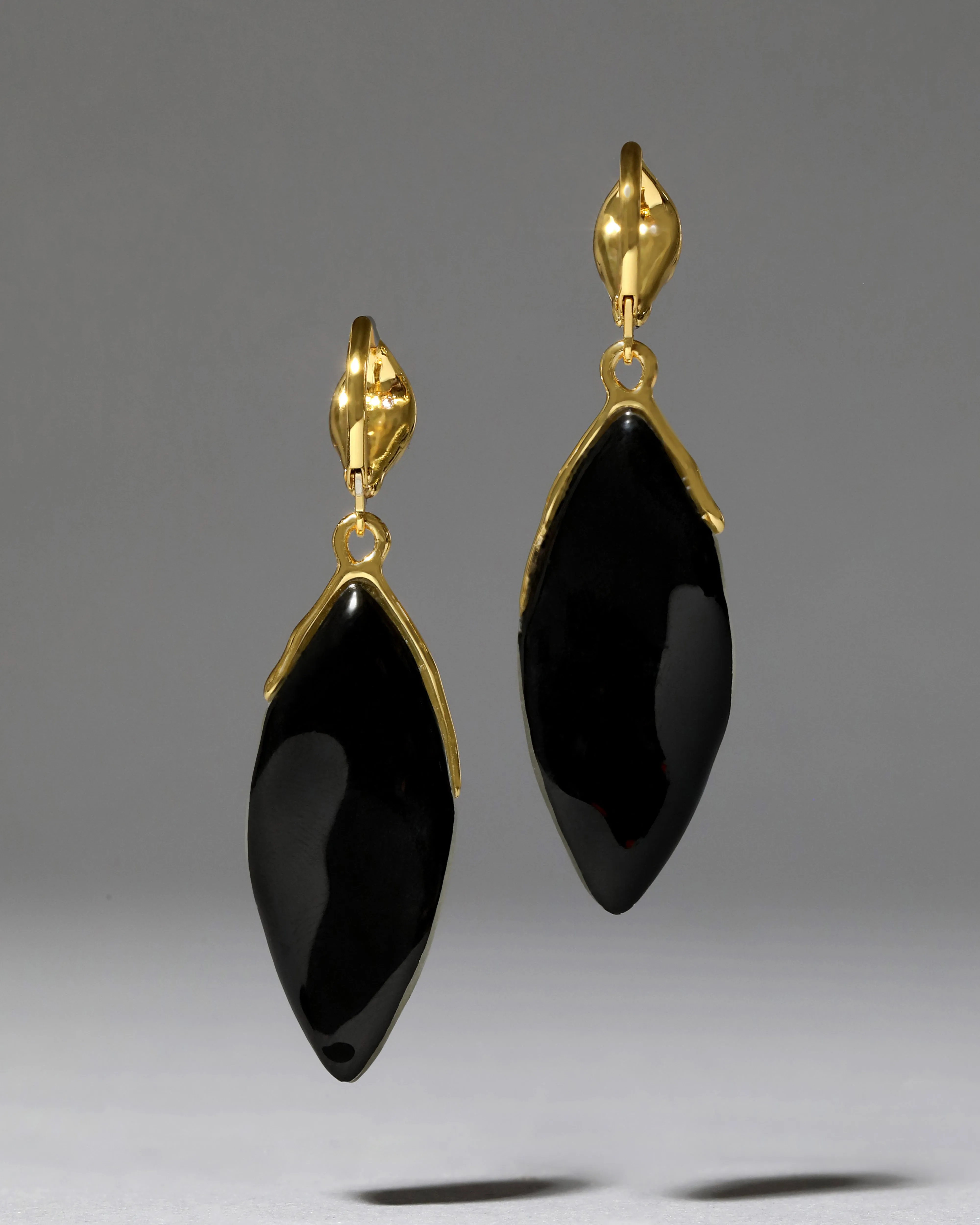 Luminous Lucite Petal Leverback Earring- Sage sold by Alexis Bittar product image thumbnail 3