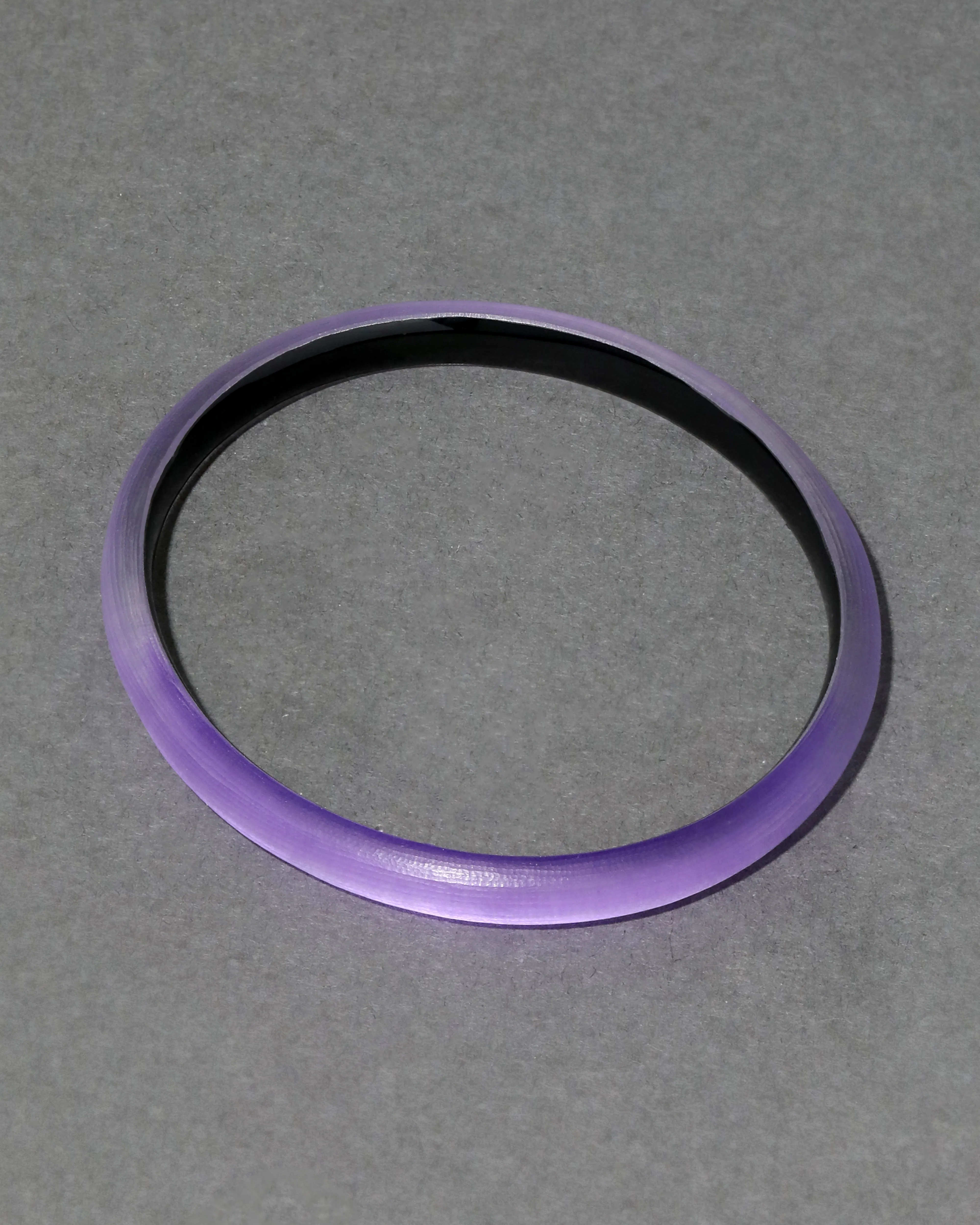 Luminous Lucite Super Skinny Bangle Bracelet- Violet sold by Alexis Bittar product image thumbnail 4