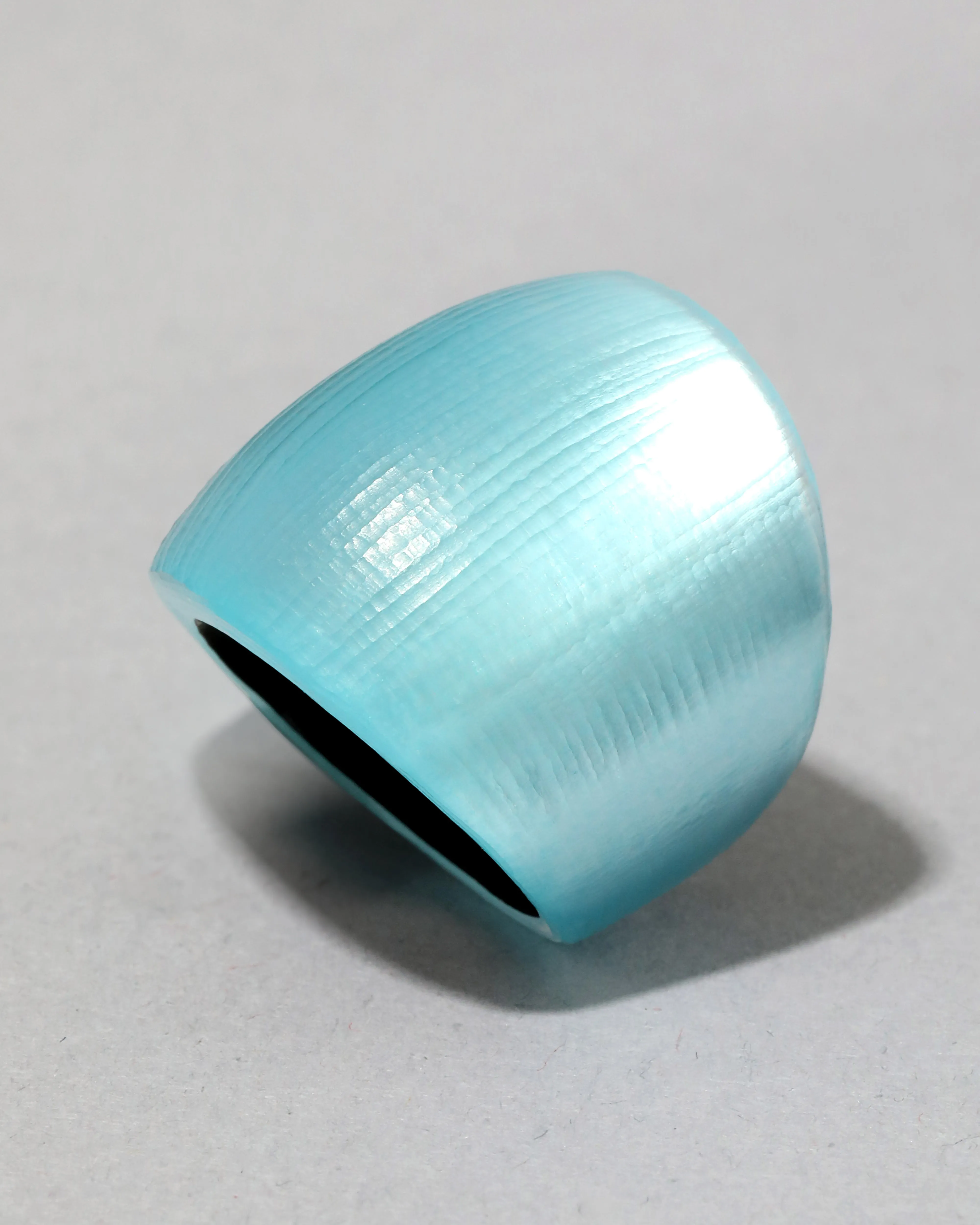Lucite Block Ring- Icy Blue sold by Alexis Bittar product image thumbnail 2
