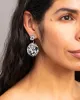 Brut Silver Coin Front Back Earring sold by Alexis Bittar