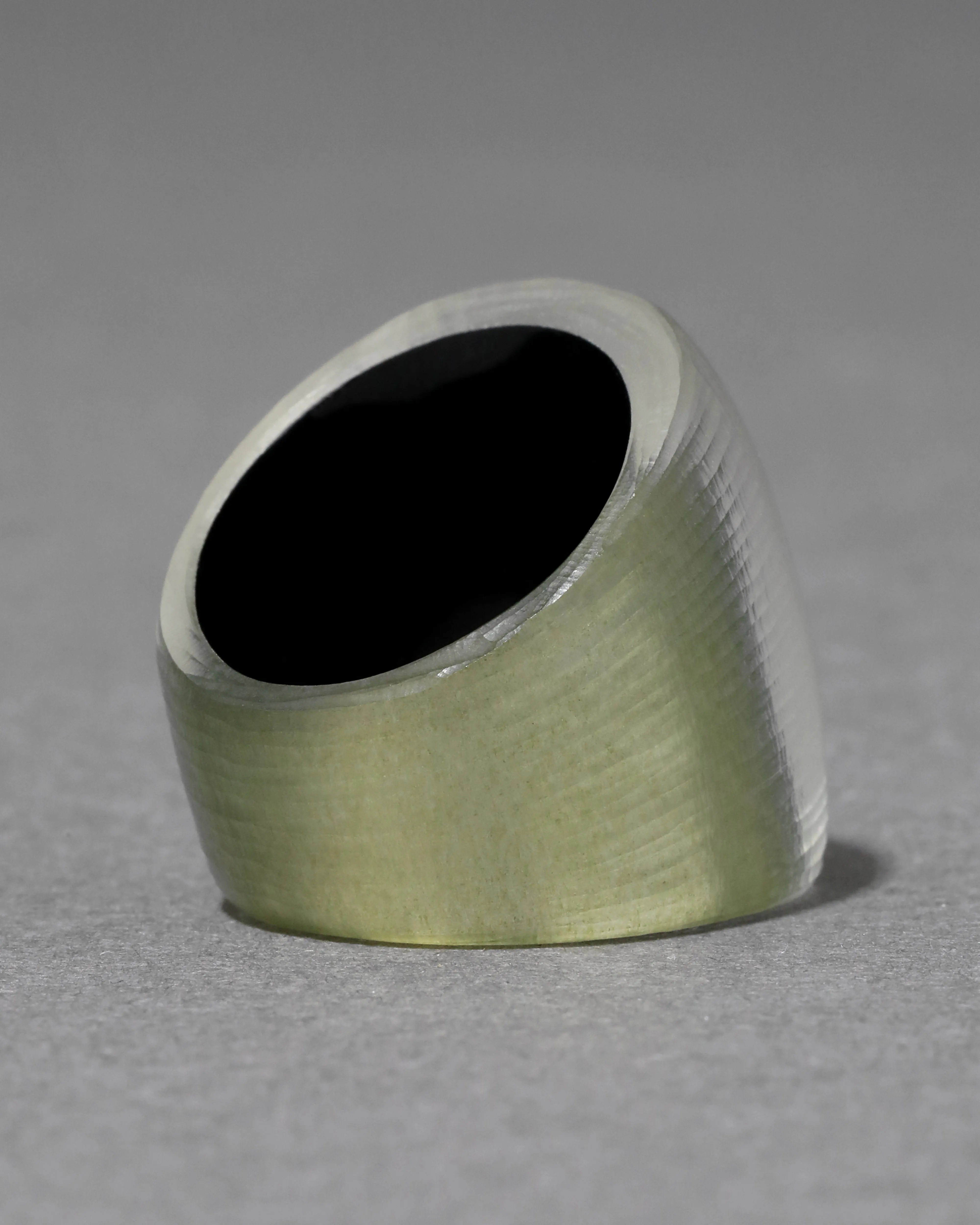 Lucite Block Ring- Sage sold by Alexis Bittar product image thumbnail 4