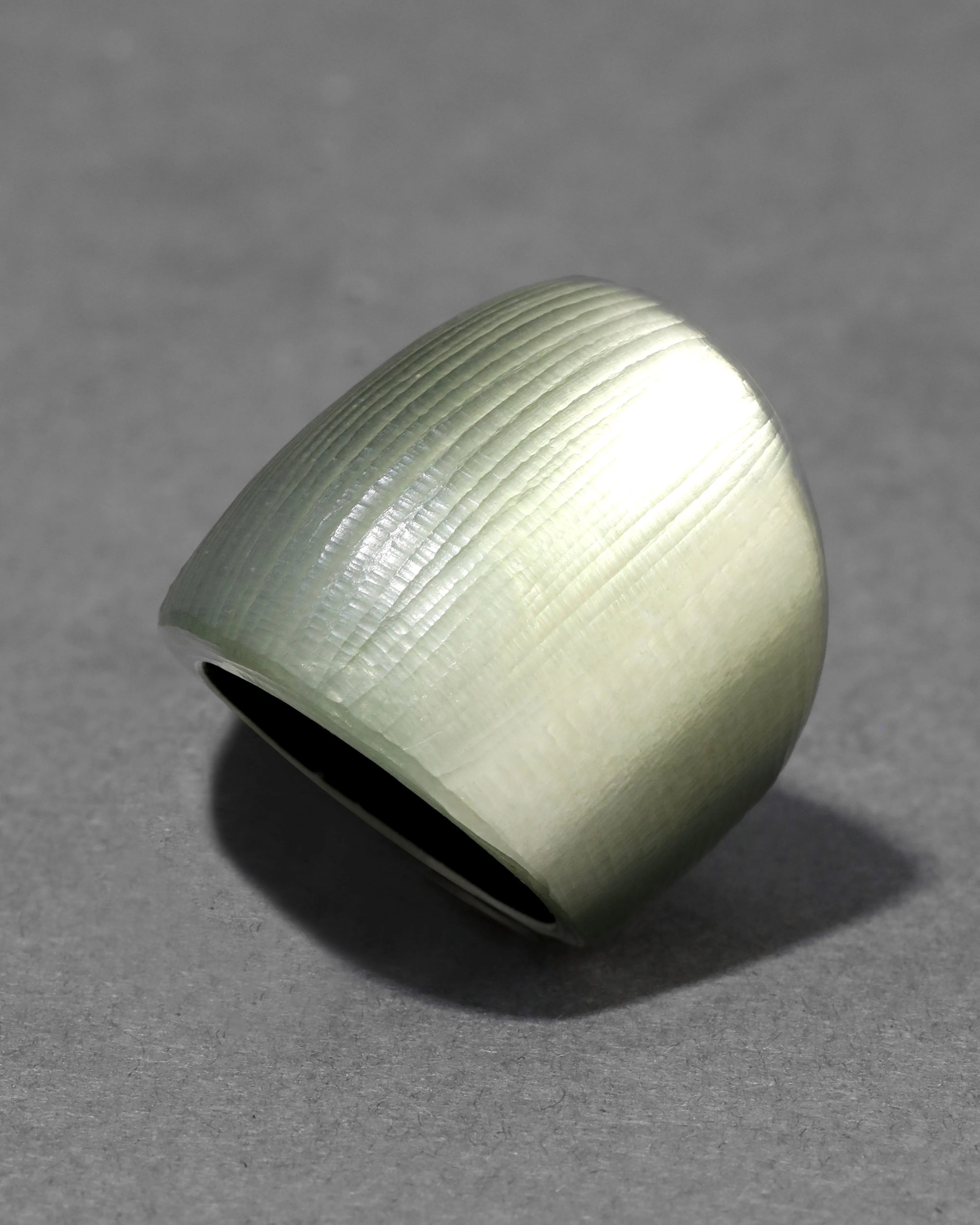 Lucite Block Ring- Sage sold by Alexis Bittar