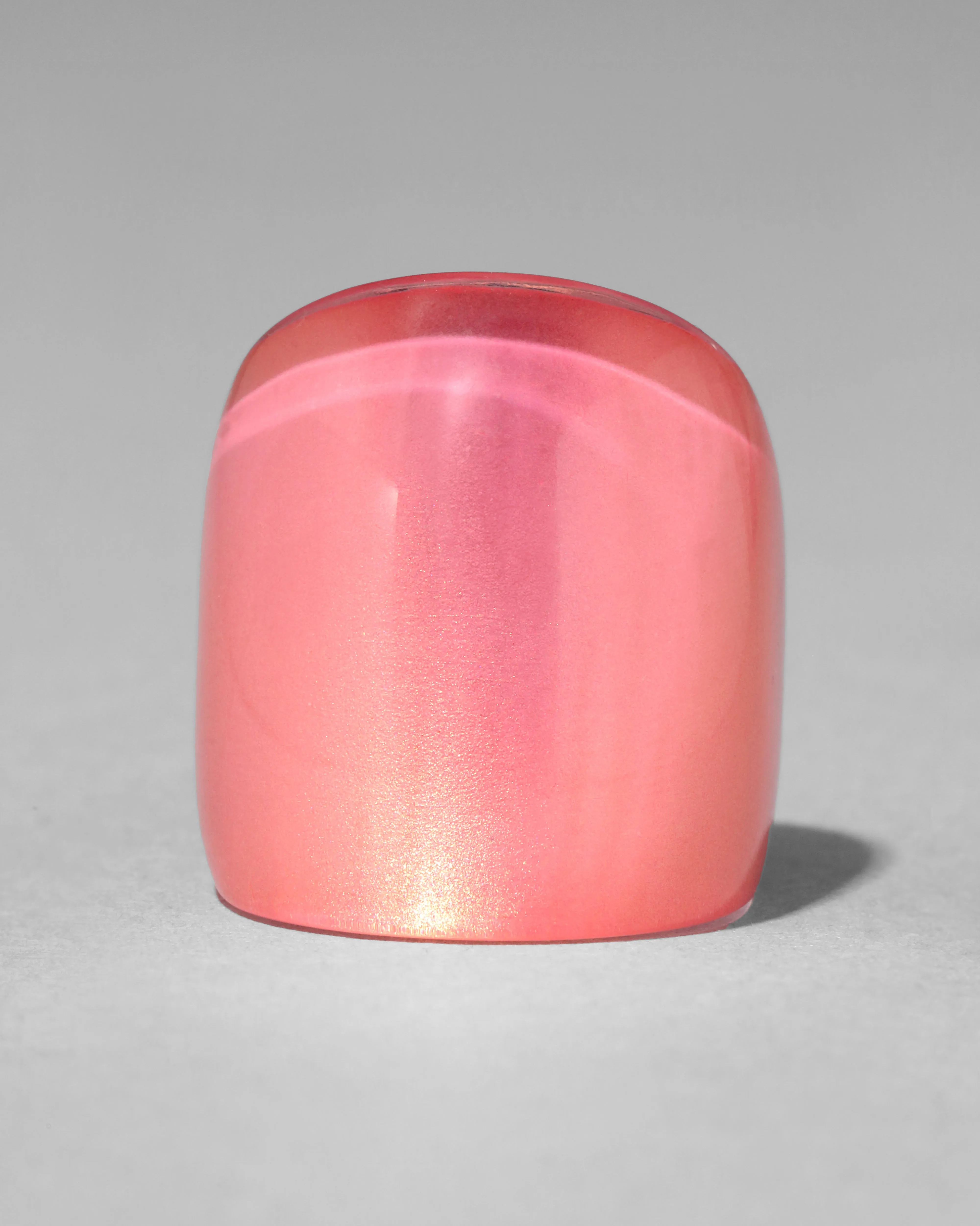 Lucite Block Ring- Sweet Melon sold by Alexis Bittar product image thumbnail 3
