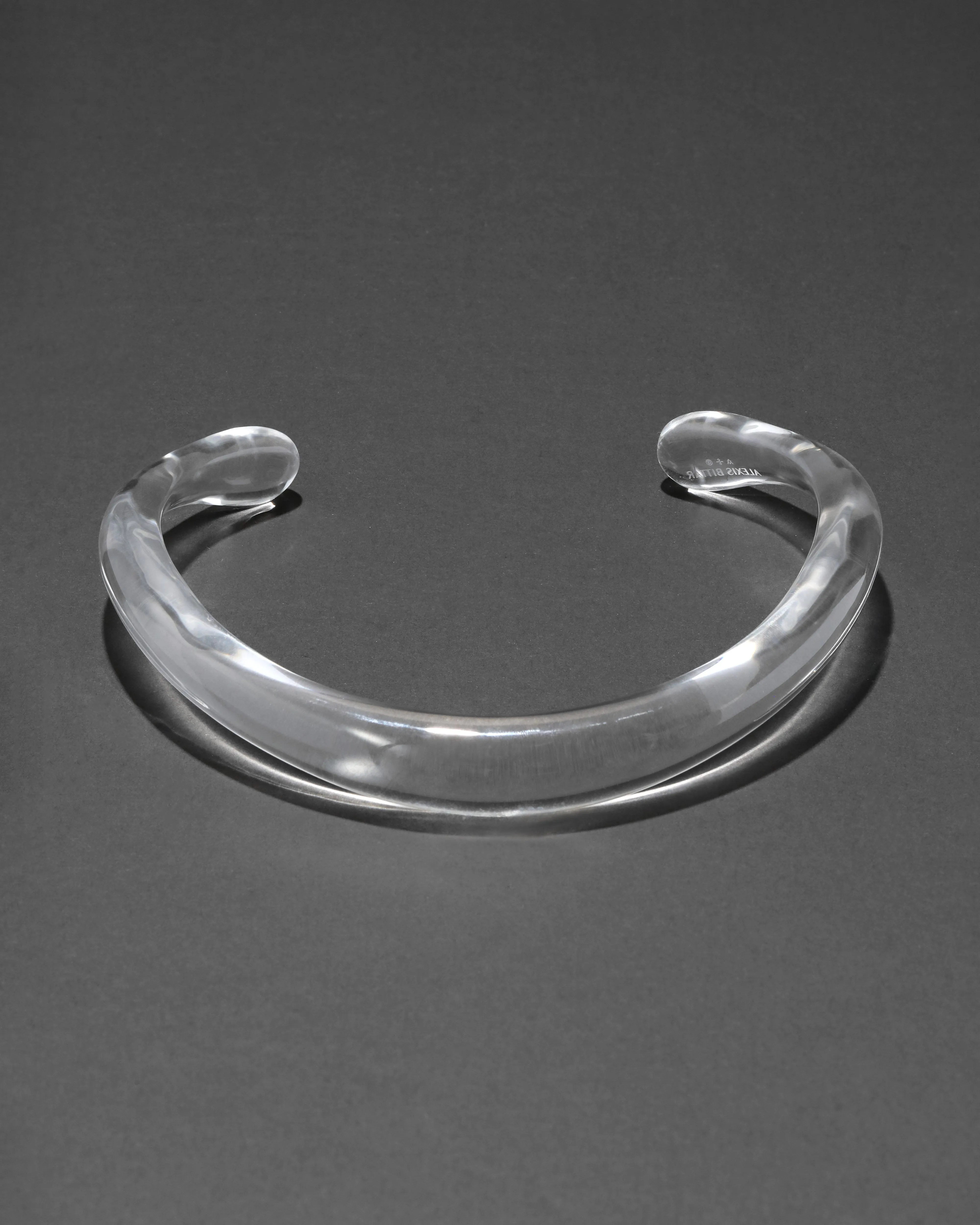 Liquid Lucite Collar Necklace sold by Alexis Bittar product image thumbnail 3