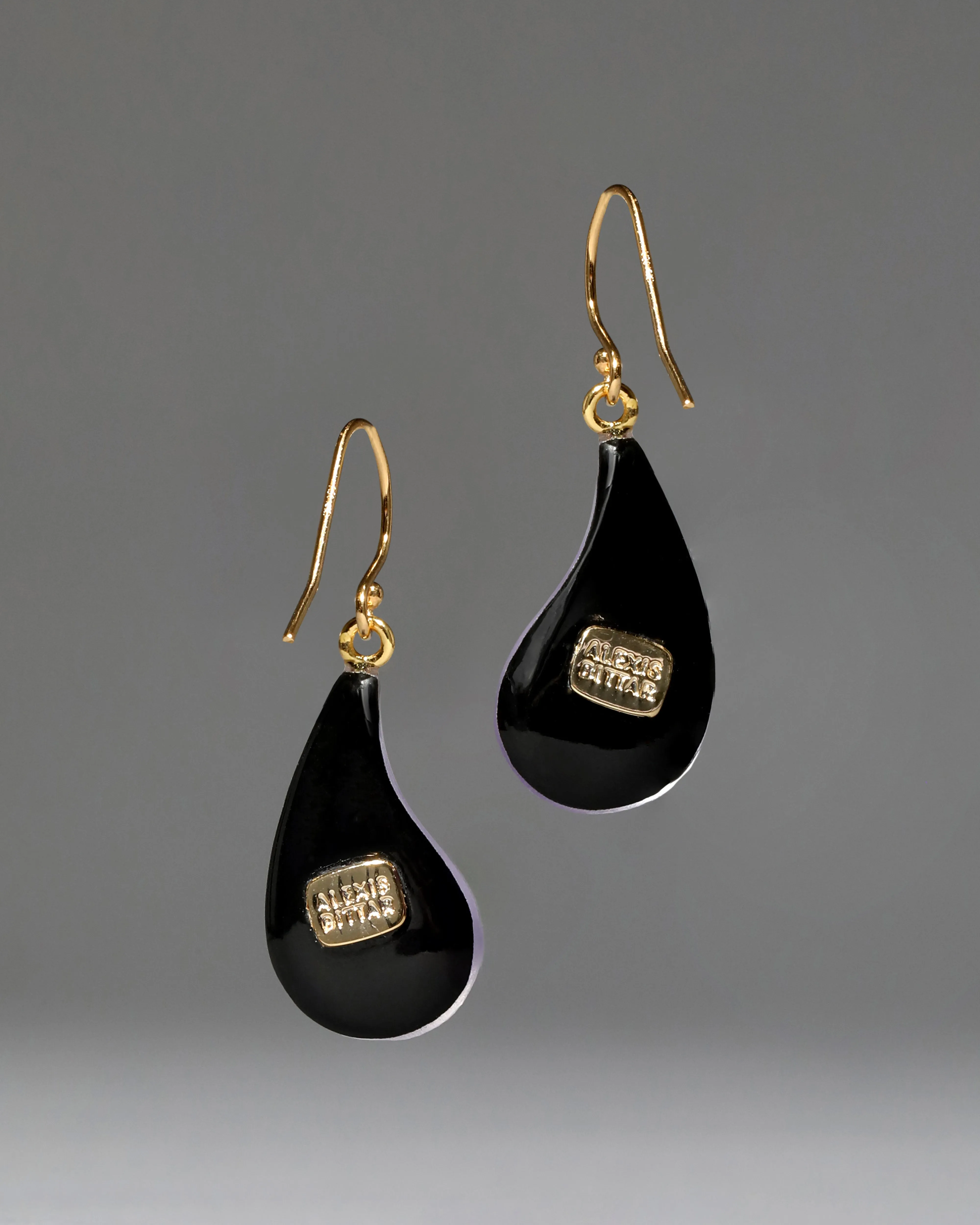 Lucite Dewdrop Earring- Violet sold by Alexis Bittar product image thumbnail 3